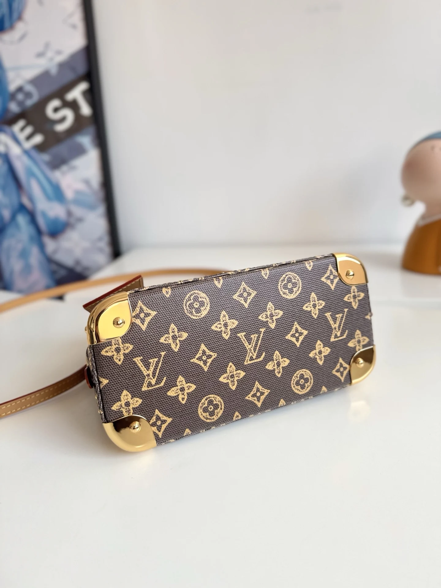 LV海外原单M28105 Alma Trunk BB 手袋 手提斜挎包 - 细节图 4