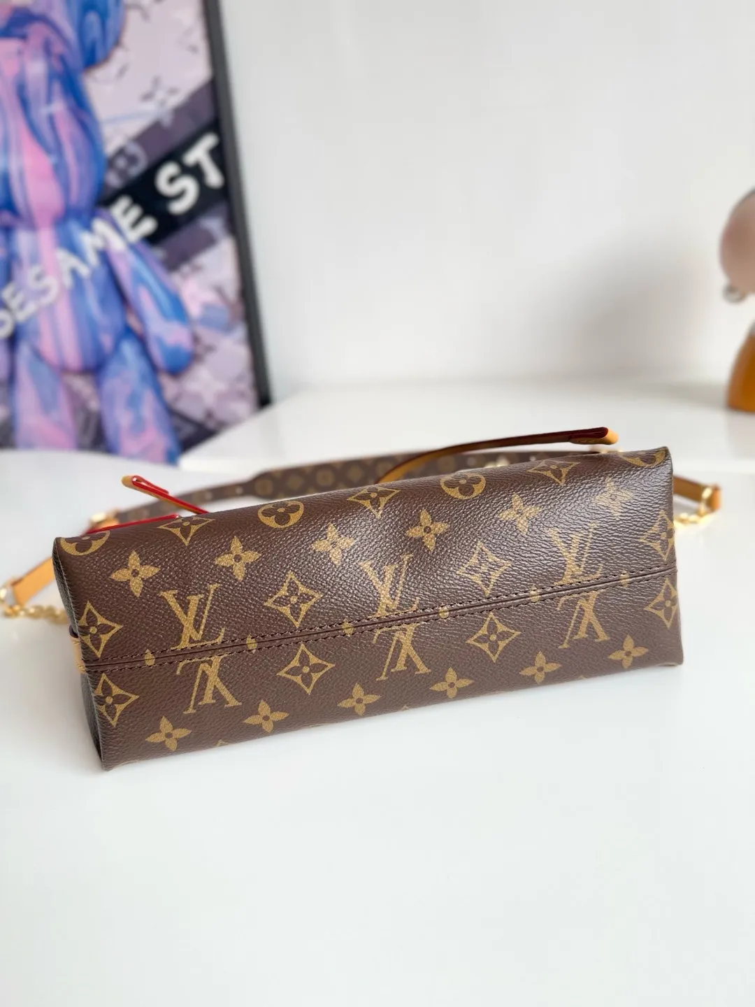 LV海外原单M13014 CarryAll BB 手袋 斜挎包 - 细节图 4
