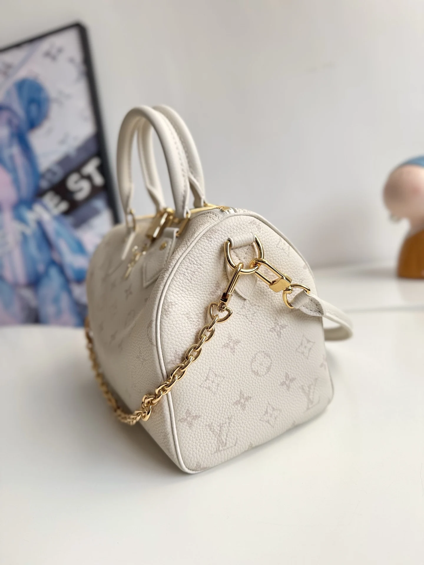 LV海外原单M26690 Speedy Bandouliere 25 手袋 手提斜挎包 - 细节图 2