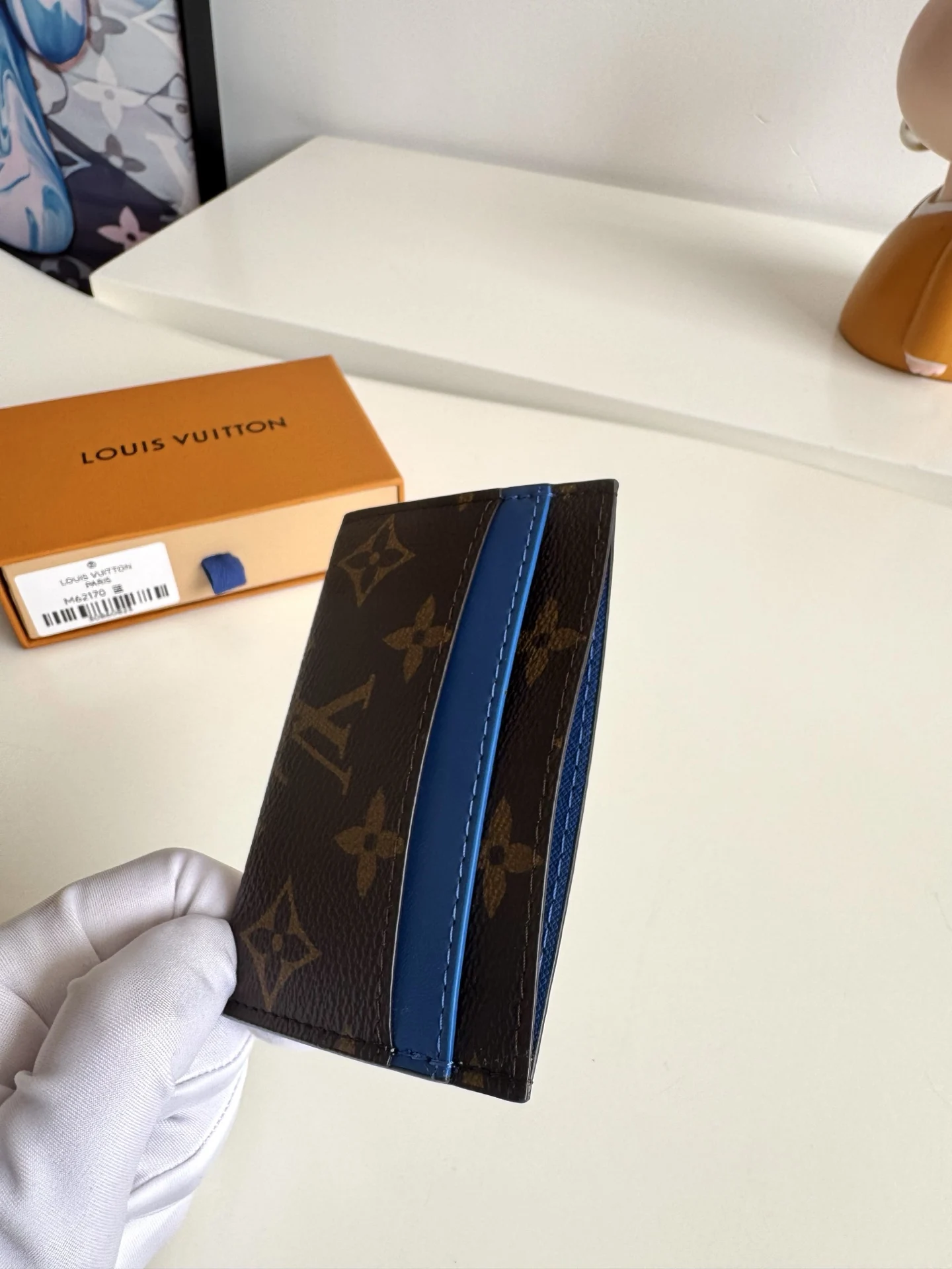 Louis Vuitton Overseas original M62170 card holder wallet - Detail view 5