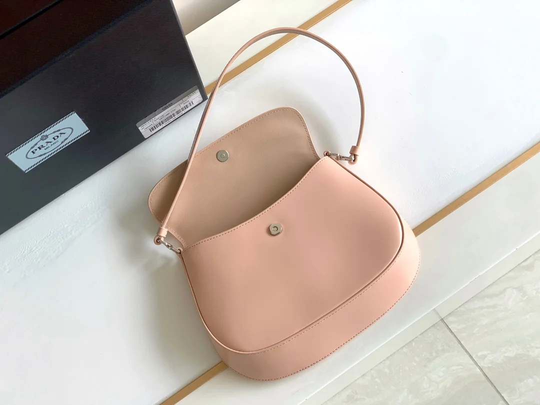 普拉达1BD311 新款中古腋下包 单肩背包 - 细节图 7