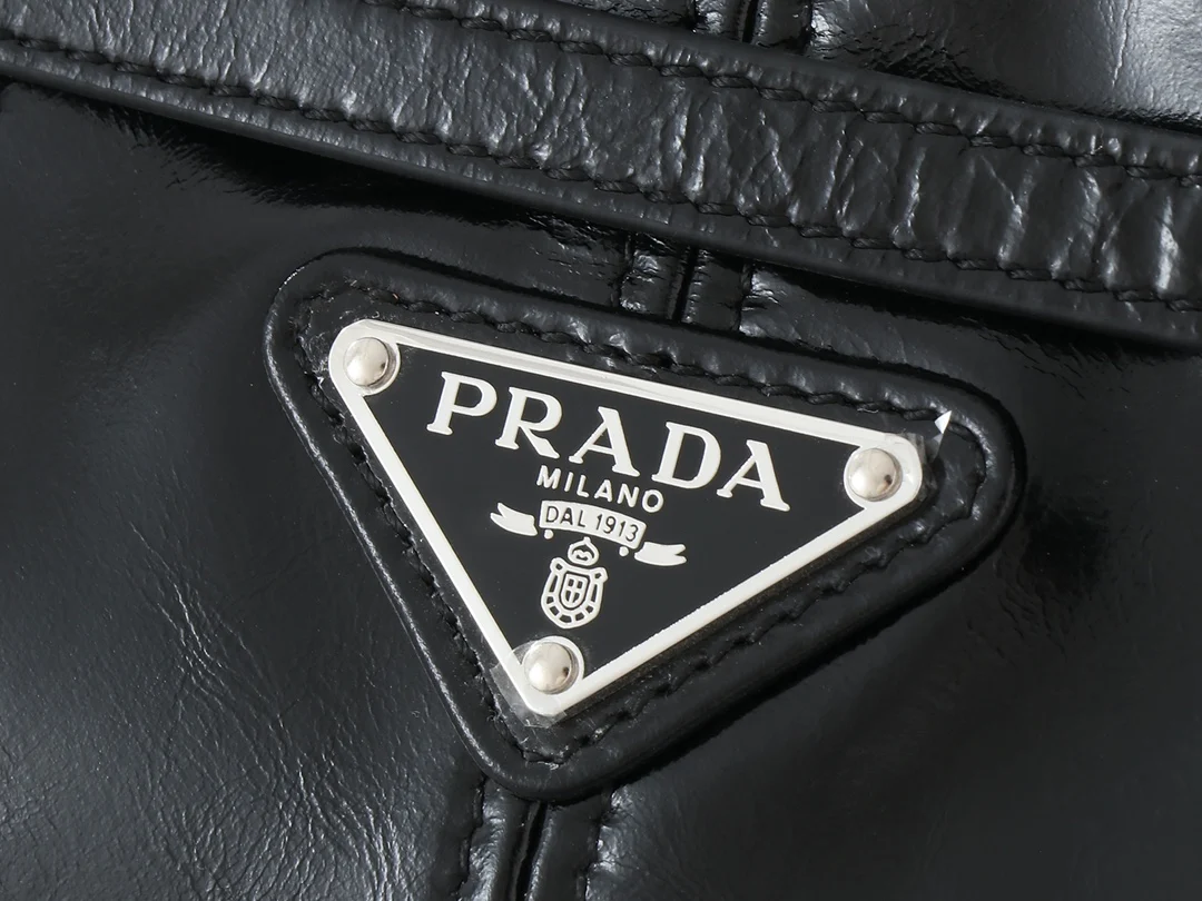 Prada 1BA426 LusSolf Leather Single Shoulder/Crossbody Bag - Detail view 5