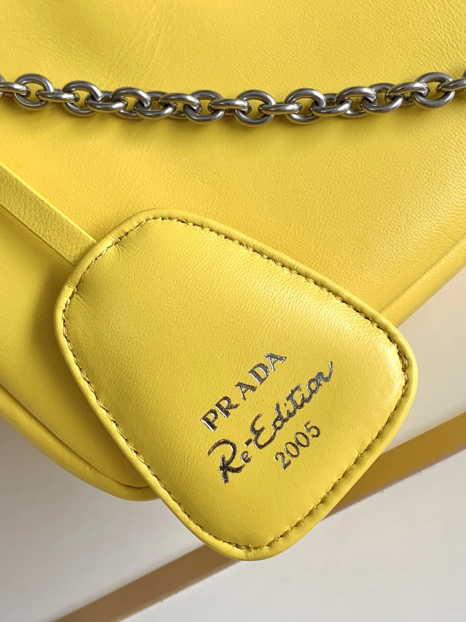 Prada 1BH204 Sheepskin Three-in-One Shoulder Bag Crossbody Bag - Detail view 6