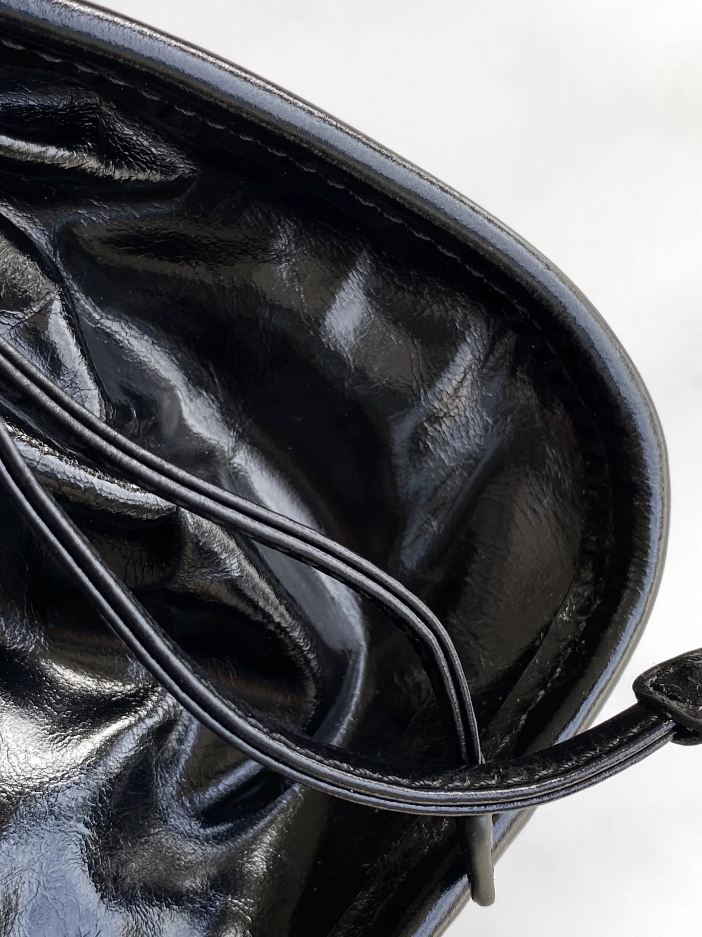 Prada 1BA215 LusSolf Leather Crossbody Bag - Detail view 7