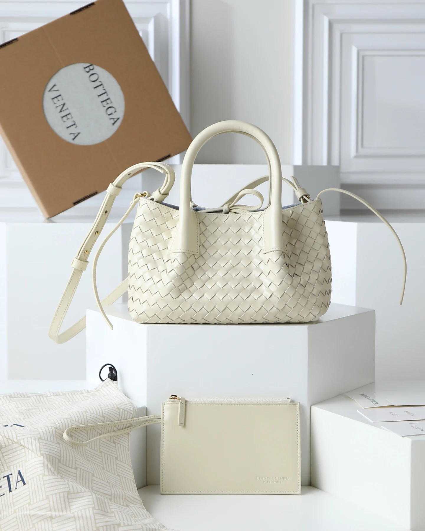 Bottega Veneta 819004 New pinacoteca crossbody bag - Detail view 2