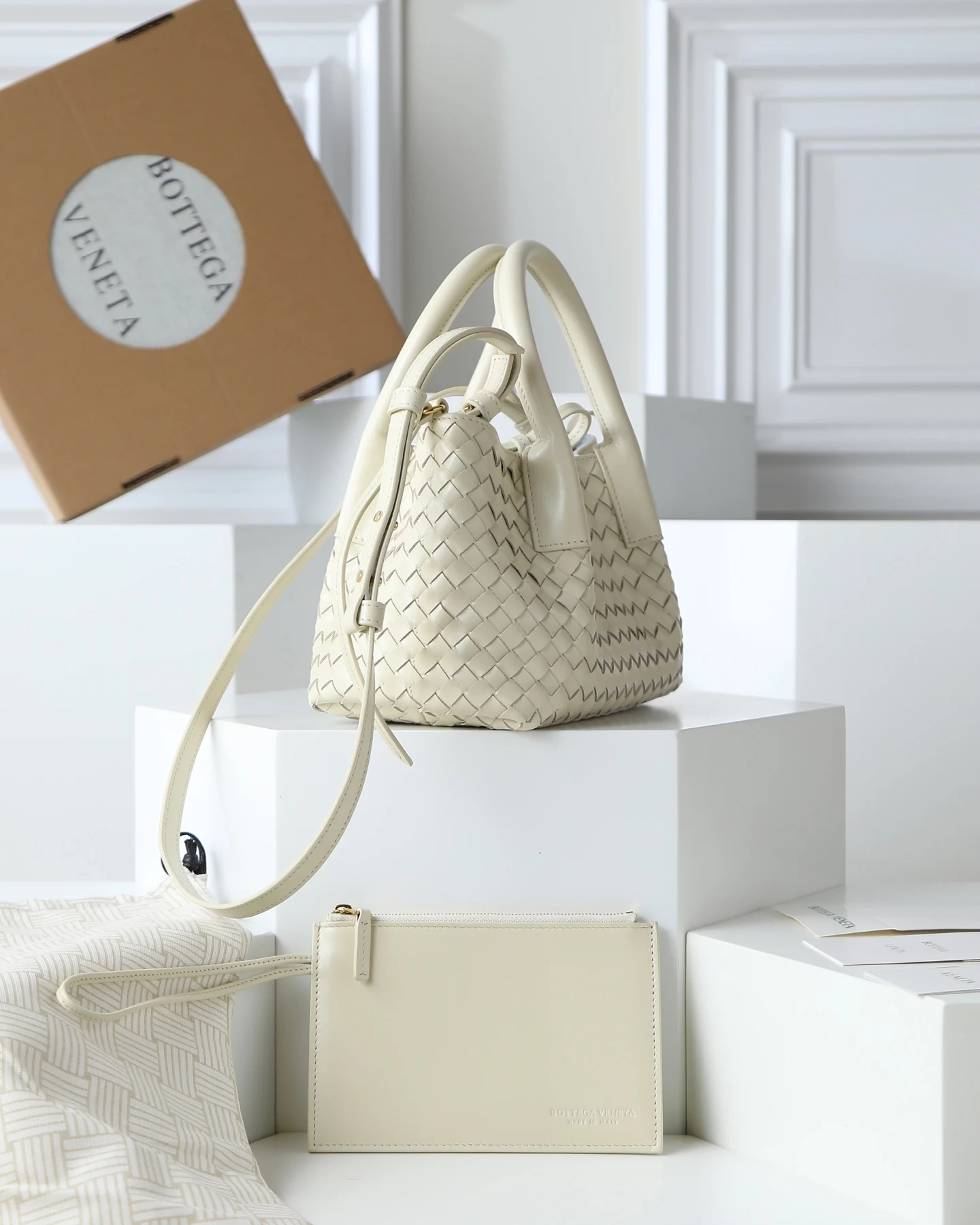 Bottega Veneta 819004 New pinacoteca crossbody bag - Detail view 3