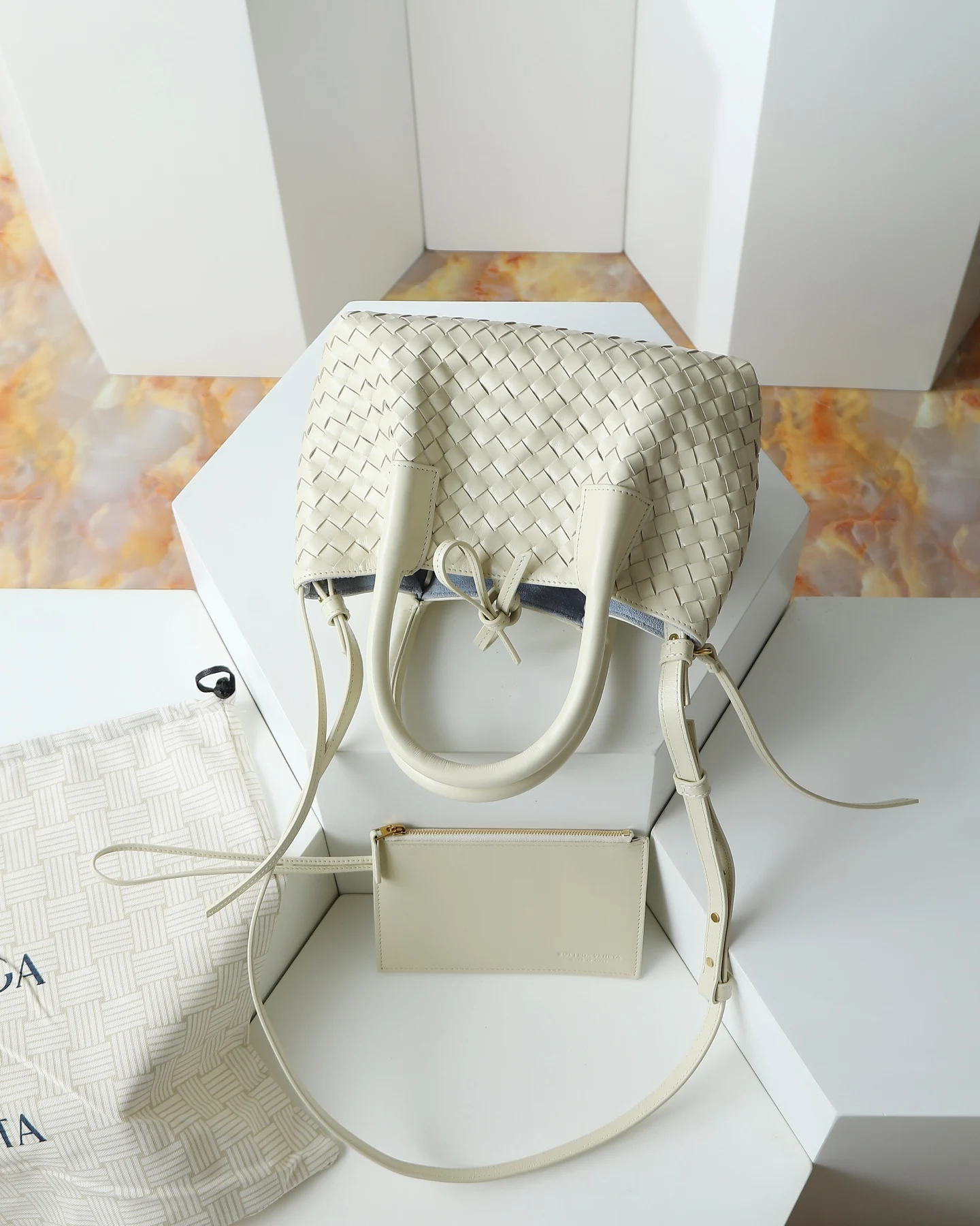 Bottega Veneta 819004 New pinacoteca crossbody bag - Detail view 4