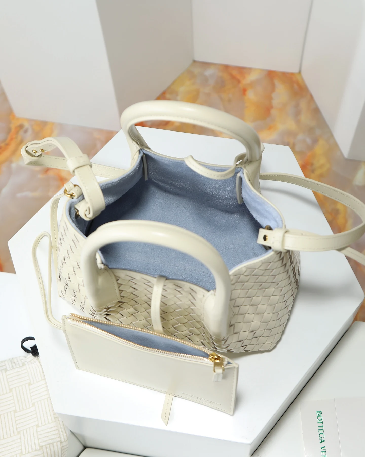 Bottega Veneta 819004 New pinacoteca crossbody bag - Detail view 11