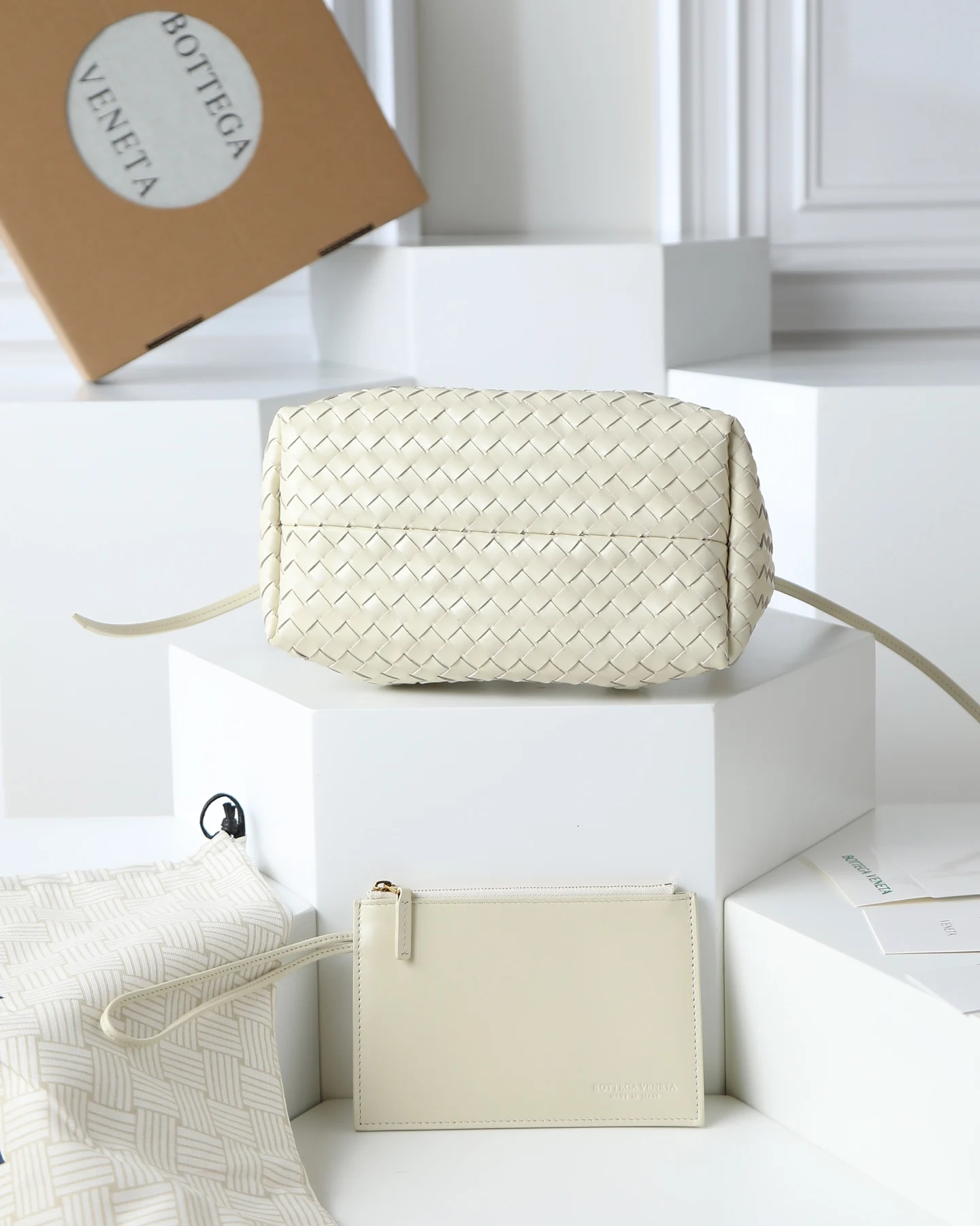 Bottega Veneta 819004 New pinacoteca crossbody bag - Detail view 12