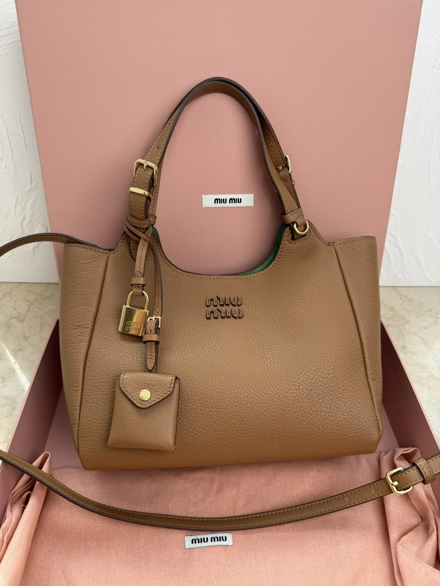 MIU MIU 5BA304 Flash New Tote Bag Crossbody Bag - Detail view 1