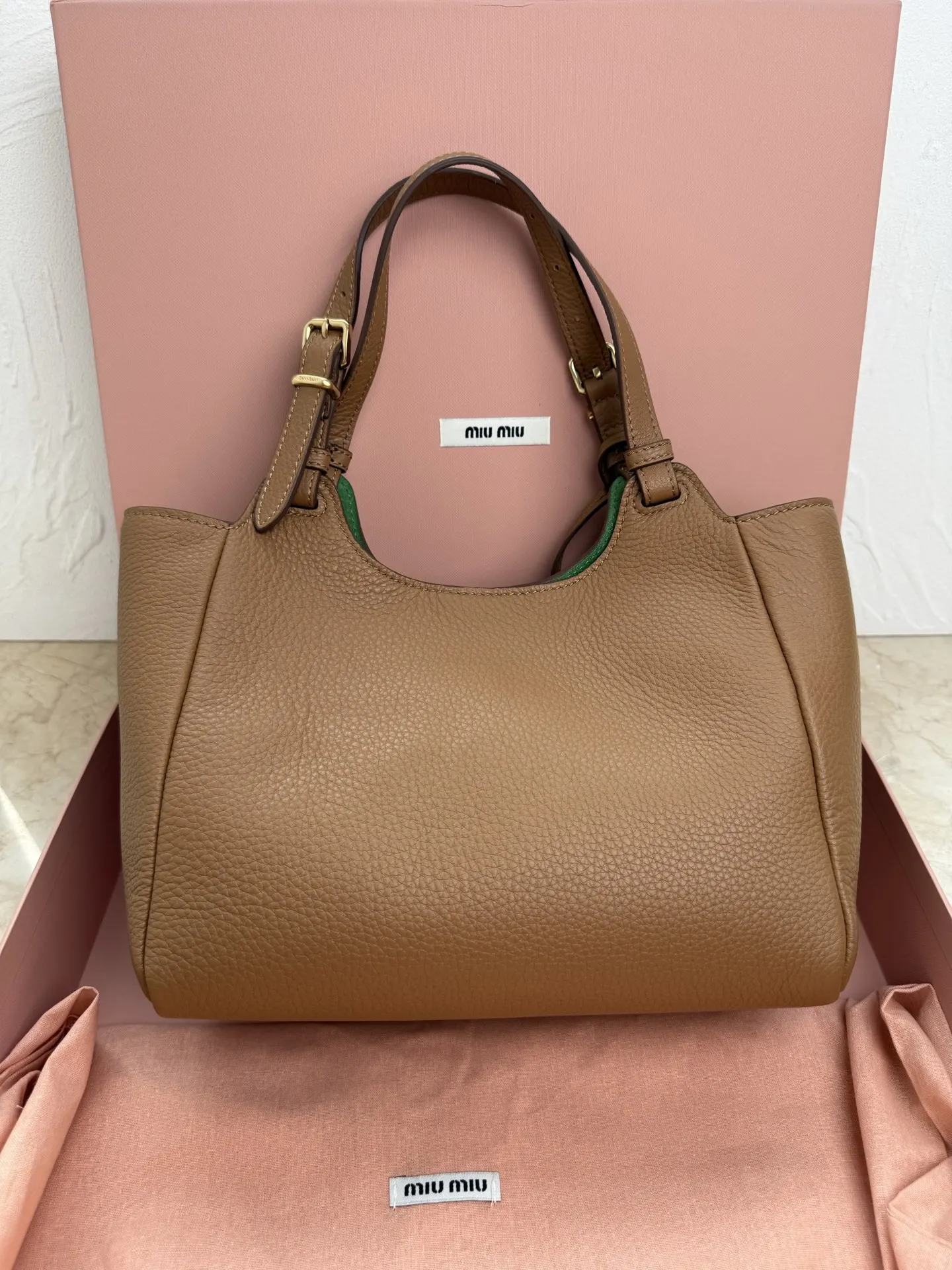 MIU MIU 5BA304 Flash New Tote Bag Crossbody Bag - Detail view 2