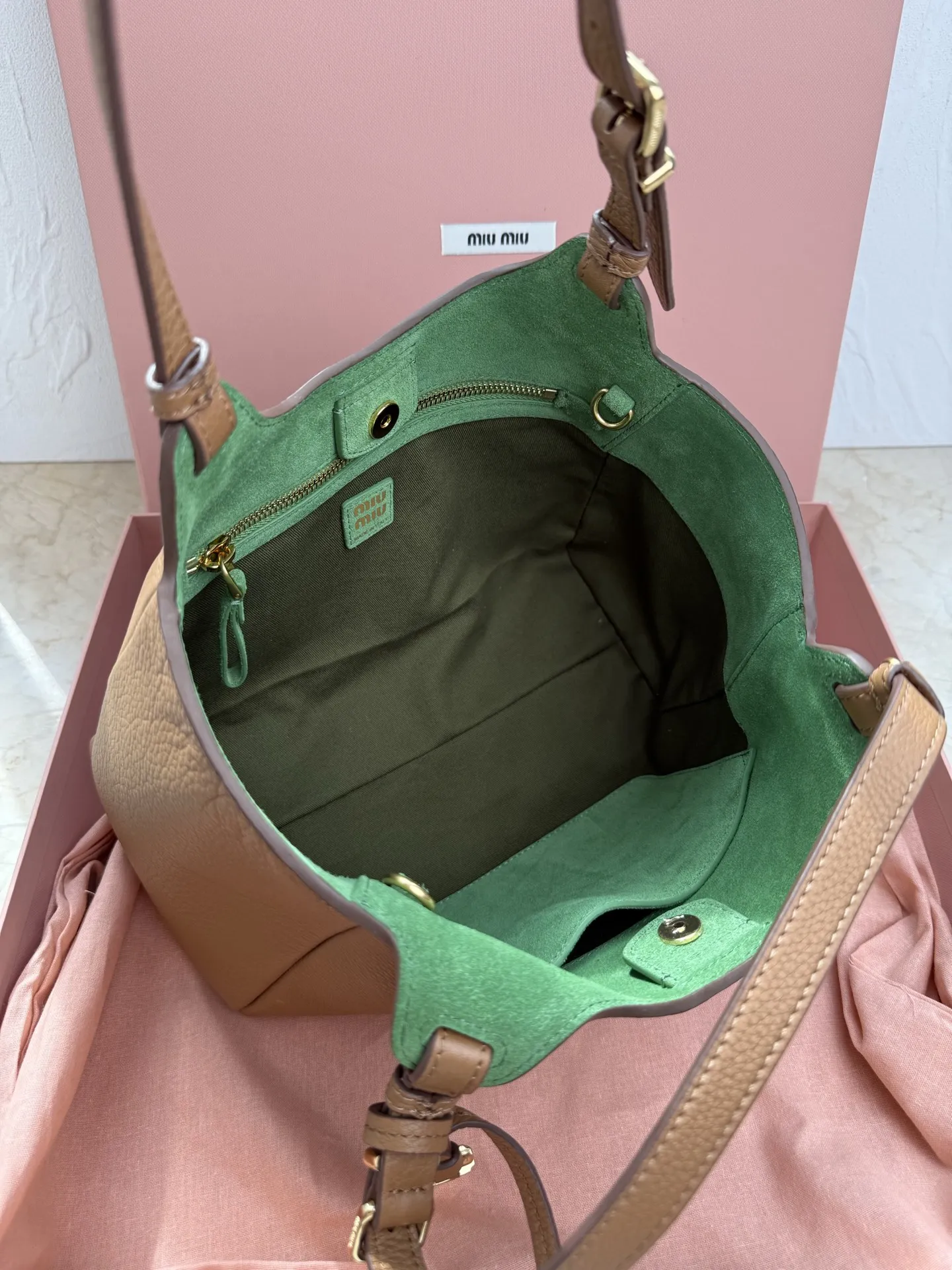 MIU MIU 5BA304 Flash New Tote Bag Crossbody Bag - Detail view 7