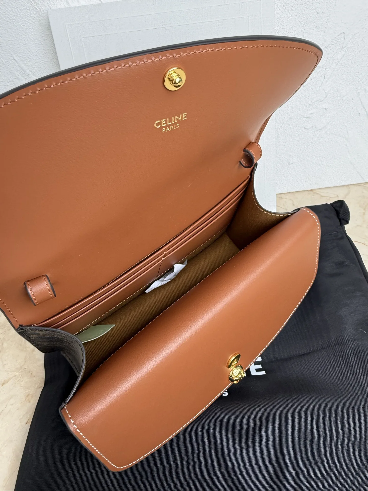 赛琳16893054 DUO老花包 斜挎包 - 细节图 7