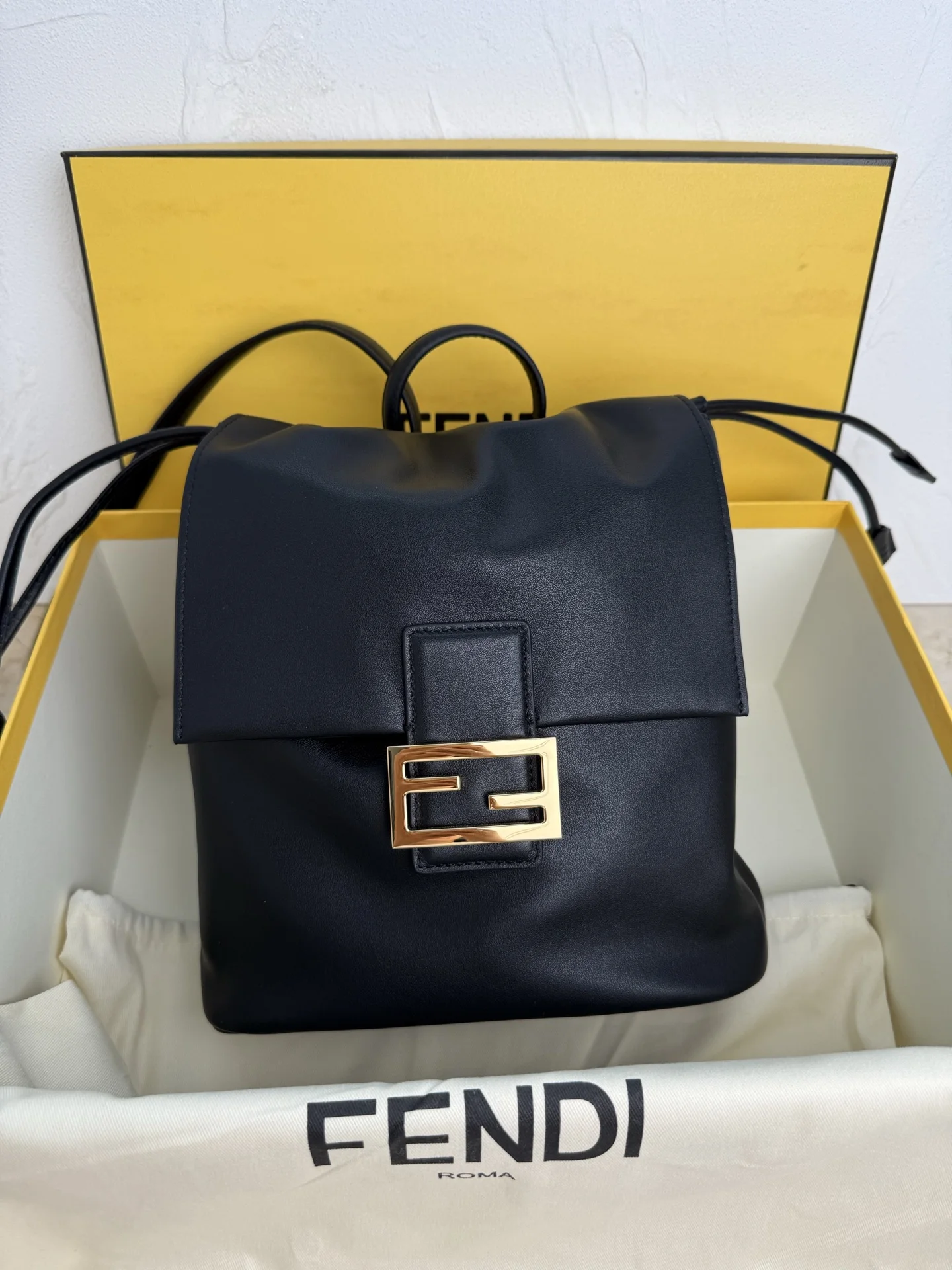 Fendi 8BZ057 Design Backpack Backpack