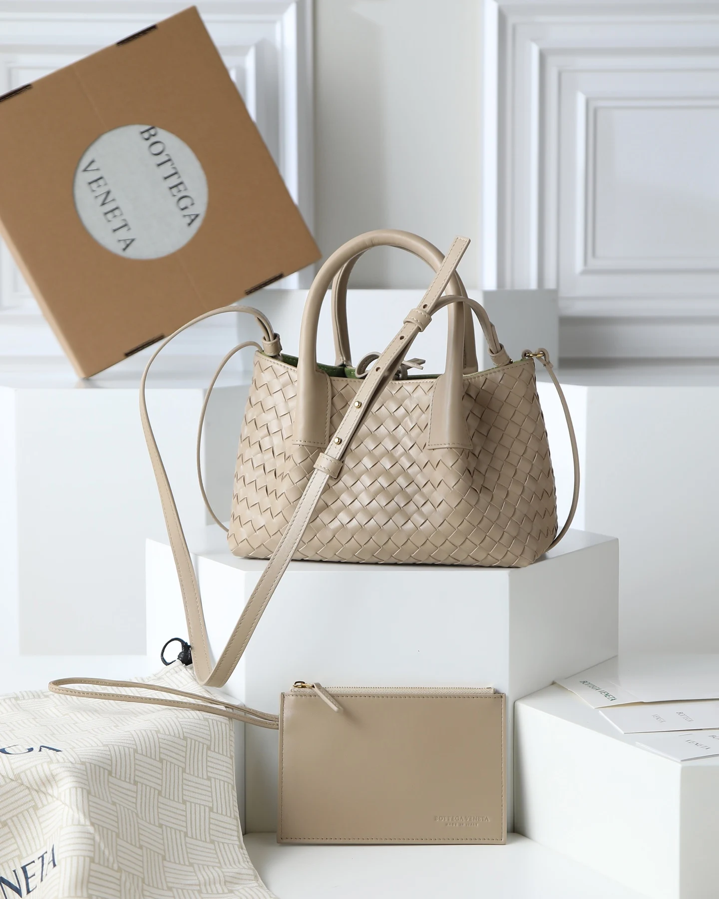 Bottega Veneta 819004 New pinacoteca crossbody bag - Detail view 2