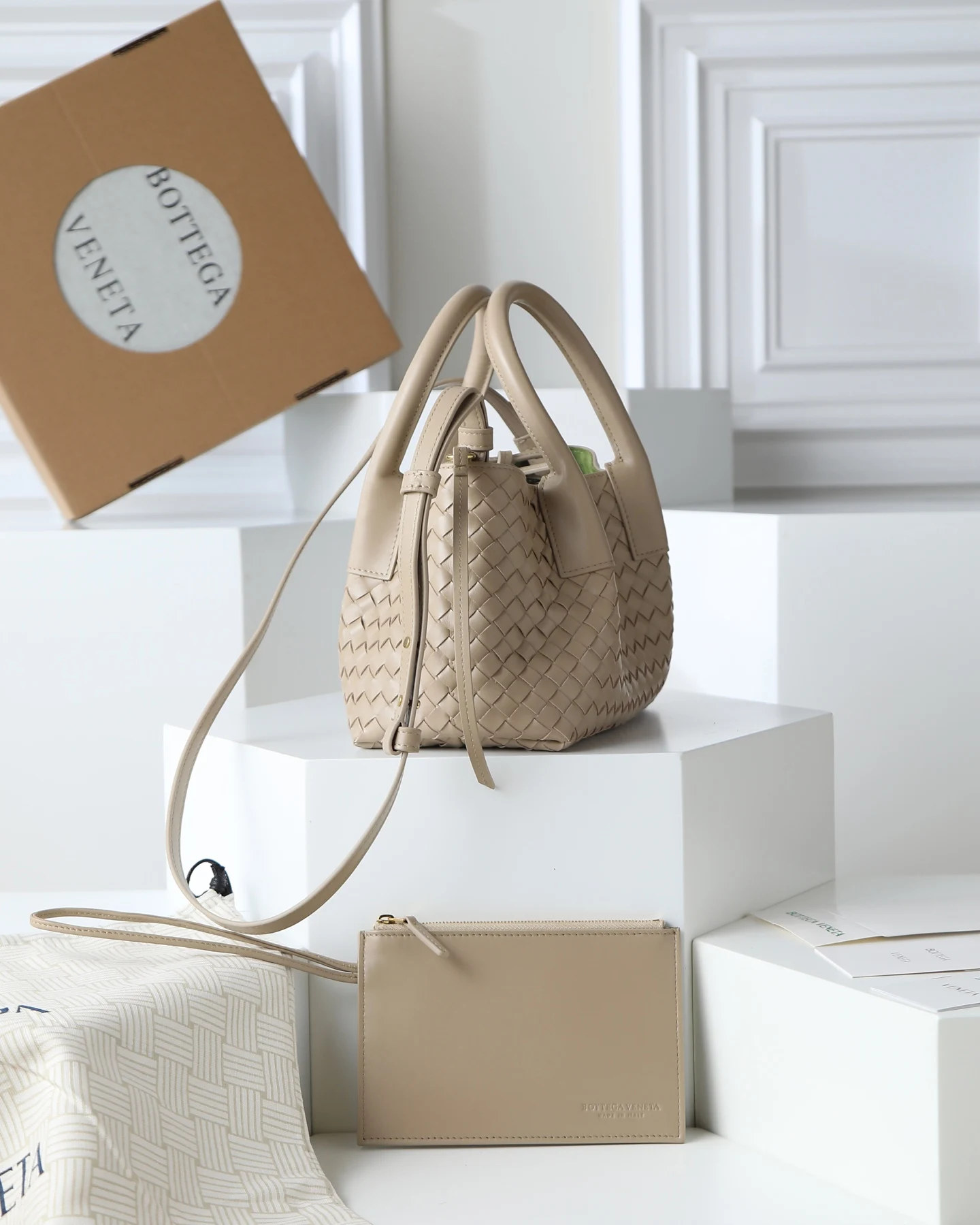 Bottega Veneta 819004 New pinacoteca crossbody bag - Detail view 3