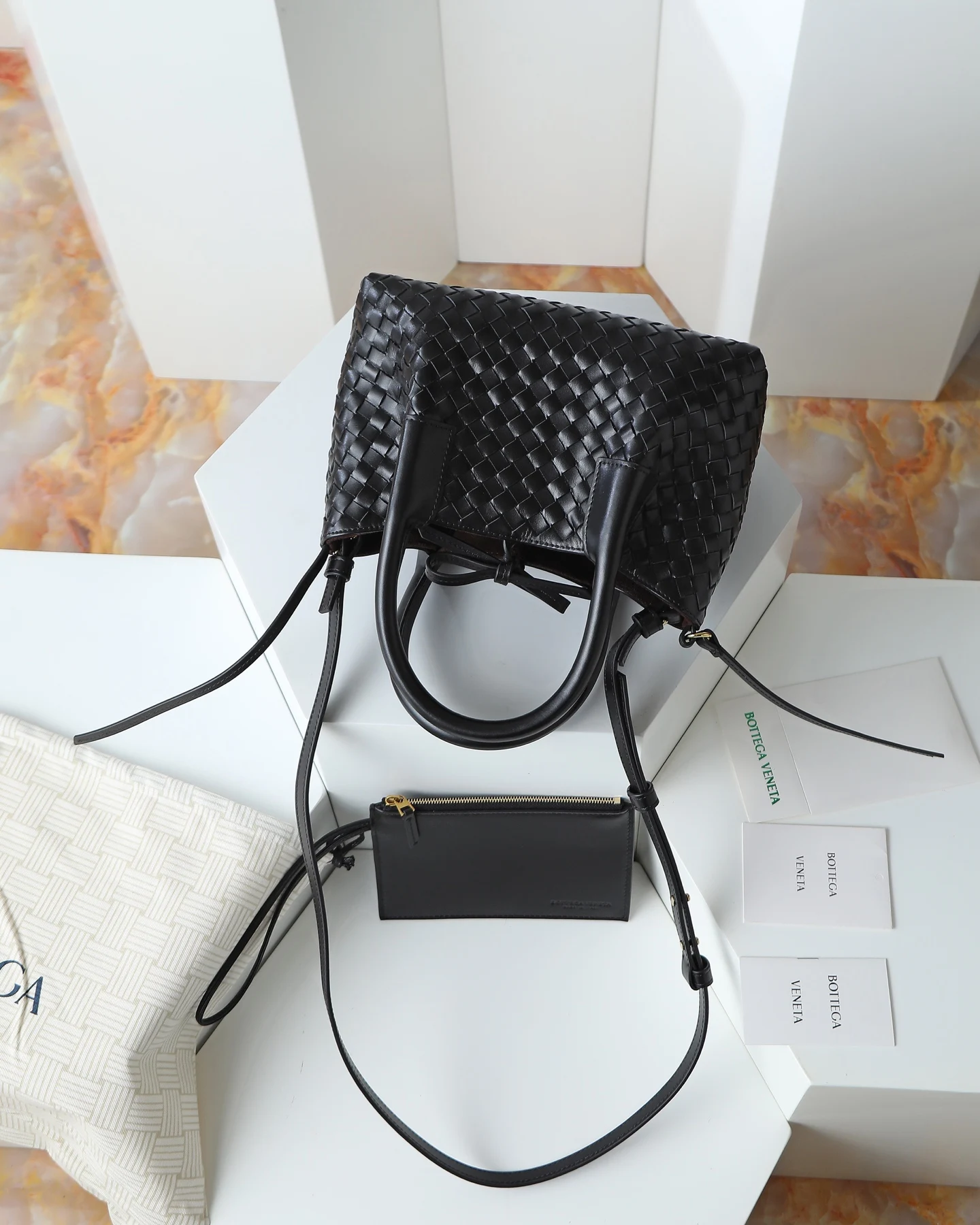 Bottega Veneta 819004 New pinacoteca crossbody bag - Detail view 4