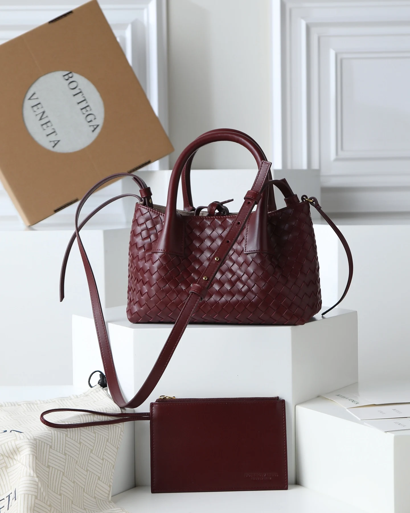Bottega Veneta 819004 New pinacoteca crossbody bag - Detail view 1
