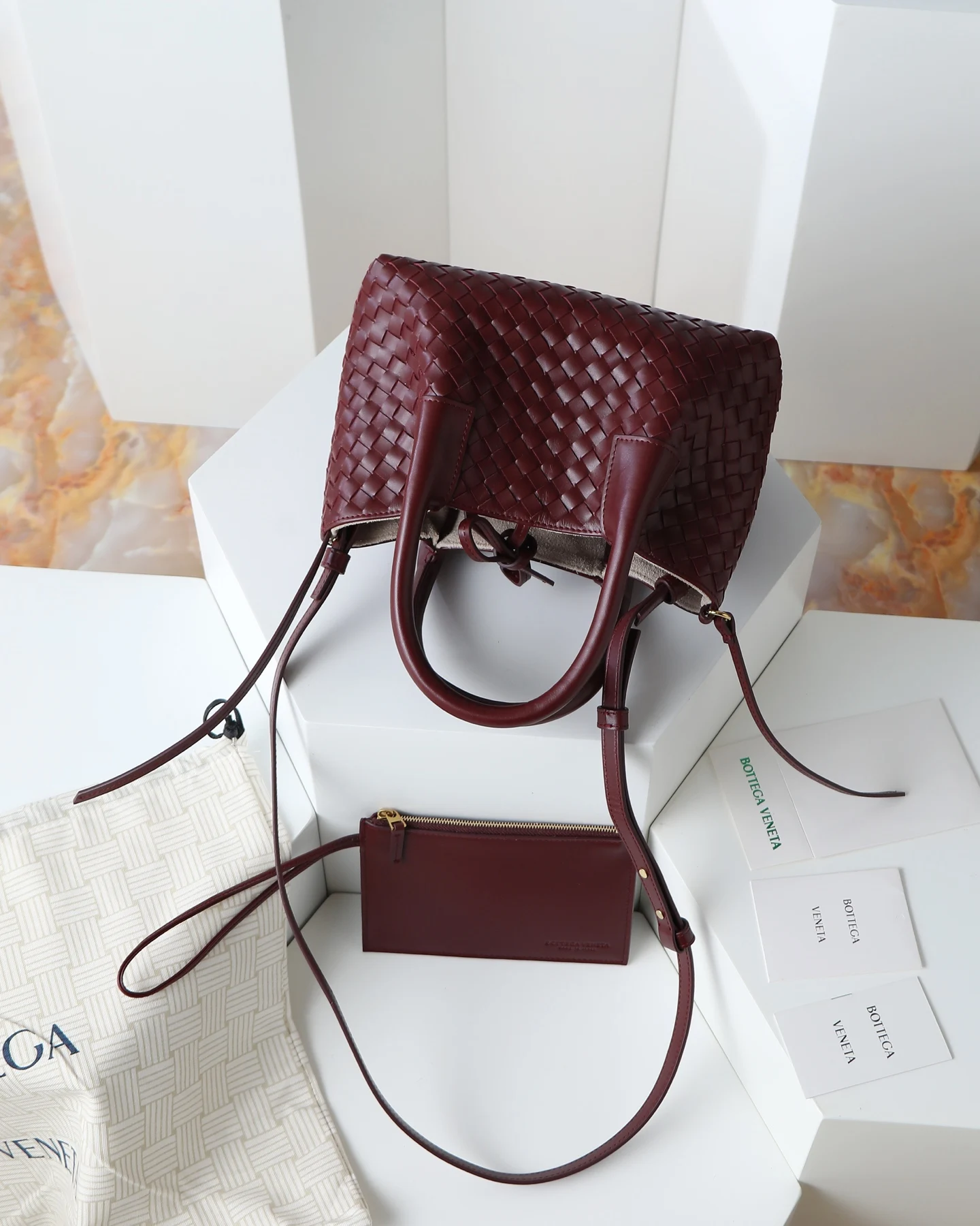 Bottega Veneta 819004 New pinacoteca crossbody bag - Detail view 4