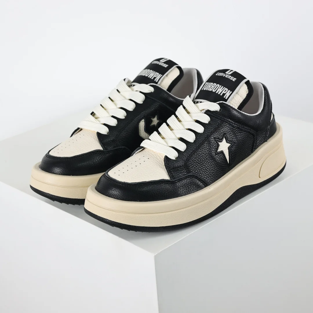 Rick Owens Platform High-Top Casual Sneakers - Detail view 2