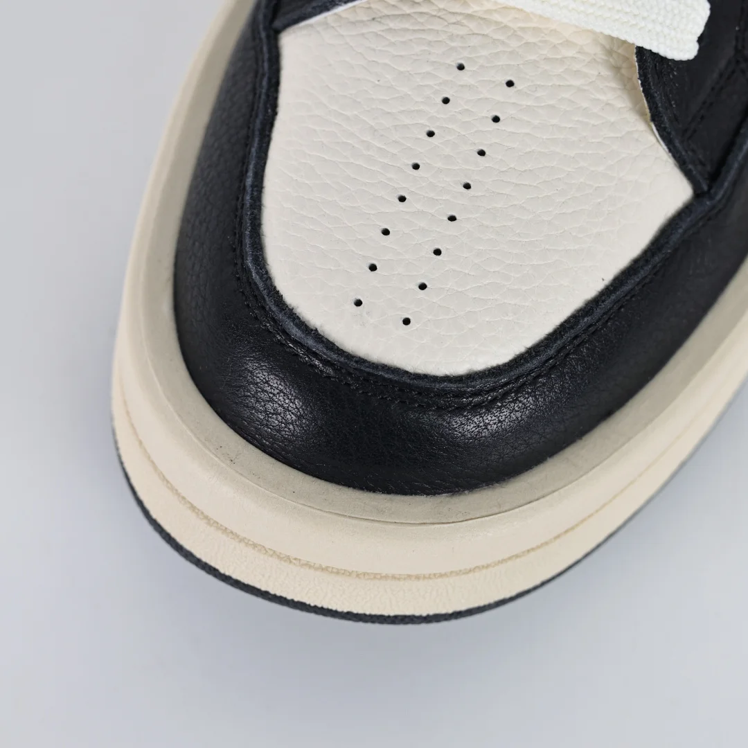 Rick Owens Platform High-Top Casual Sneakers - Detail view 5