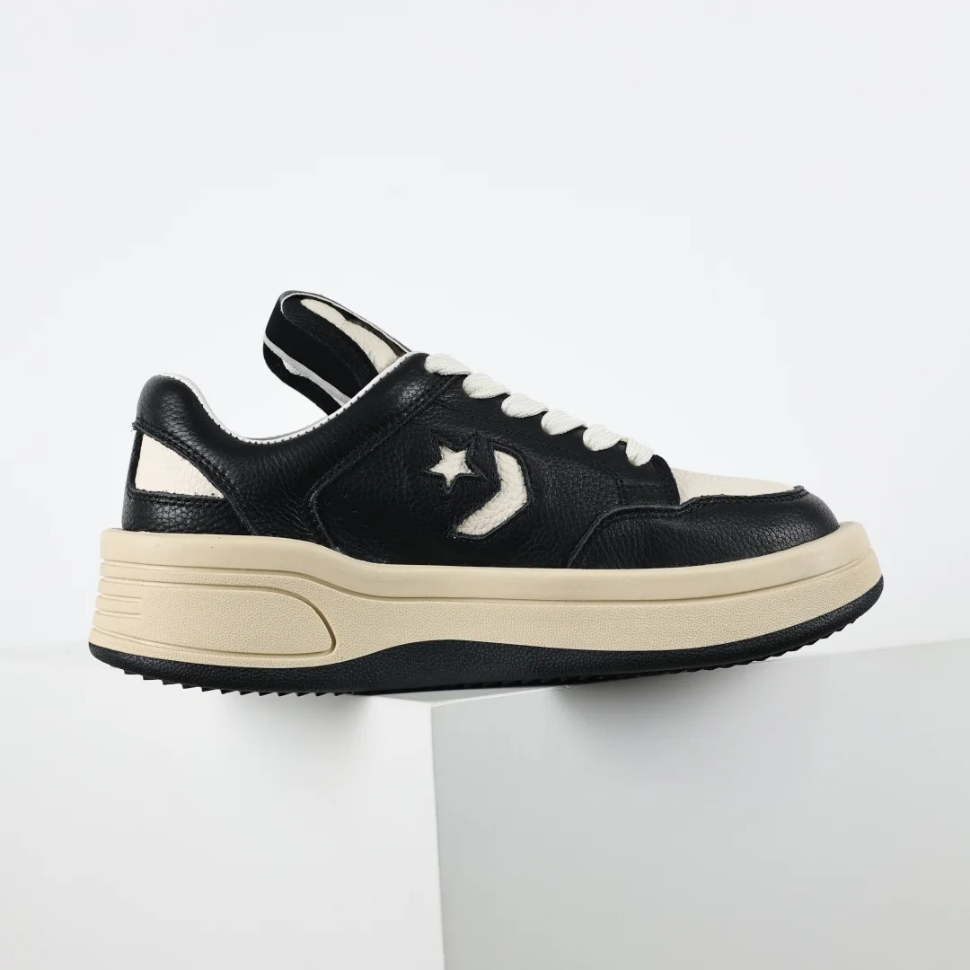 Rick Owens Platform High-Top Casual Sneakers - Detail view 7