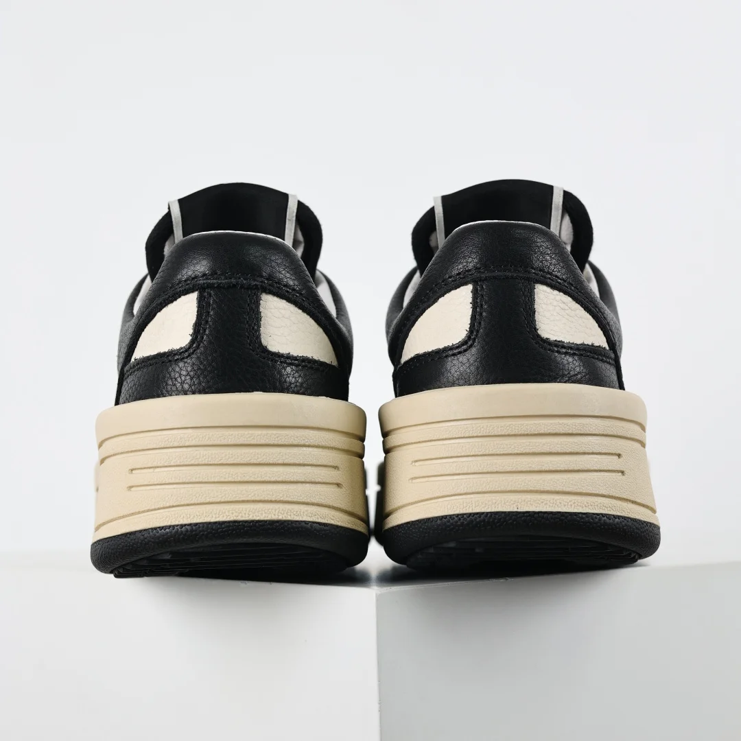 Rick Owens Platform High-Top Casual Sneakers - Detail view 8