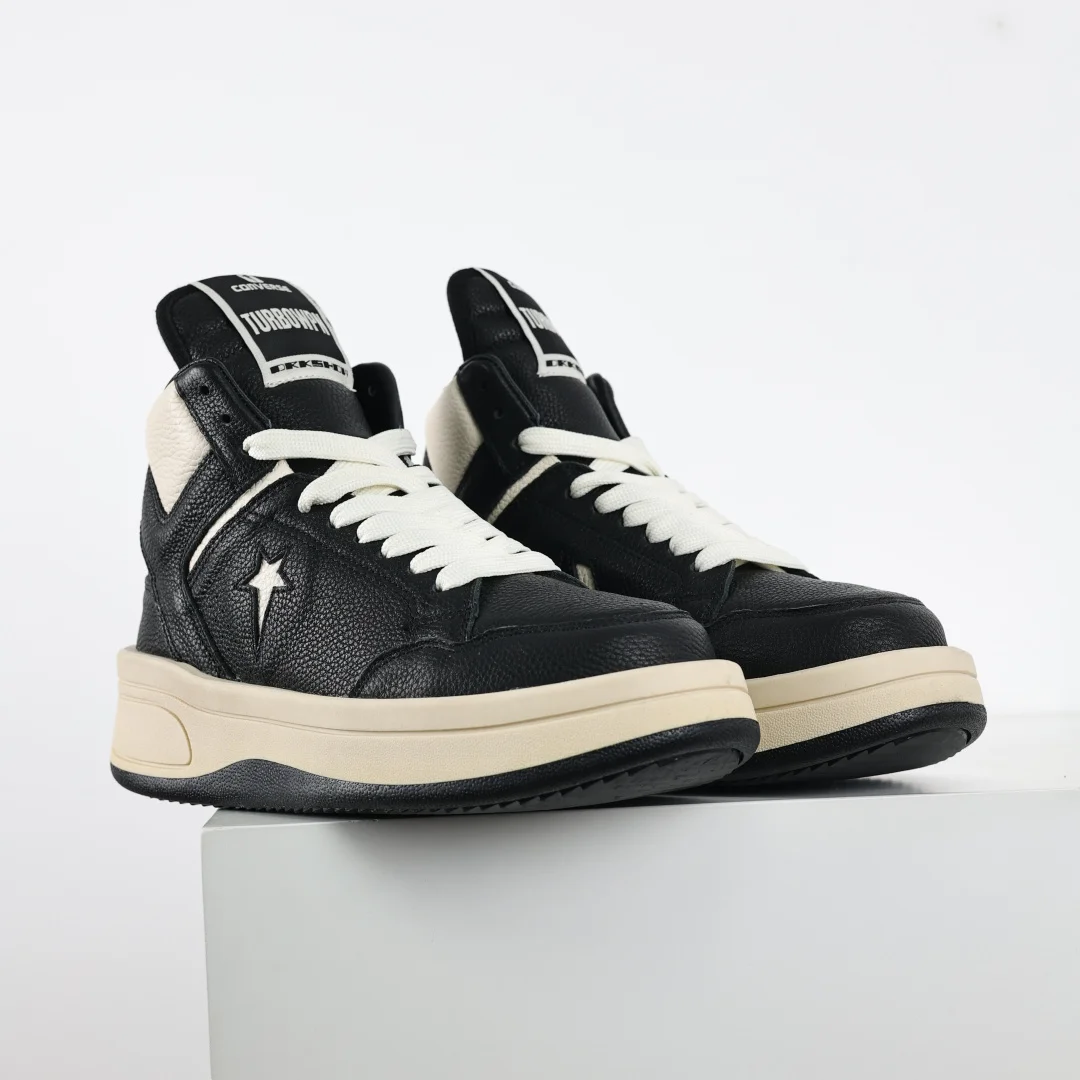 瑞克 欧文斯Rick Owens x Converse 联名系列 高帮运动鞋 - 细节图 3