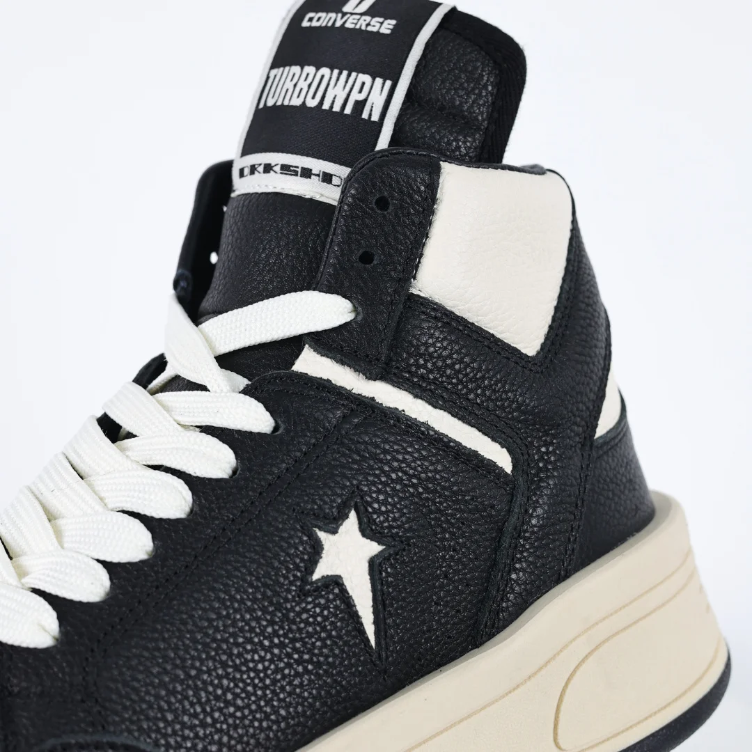 瑞克 欧文斯Rick Owens x Converse 联名系列 高帮运动鞋 - 细节图 6