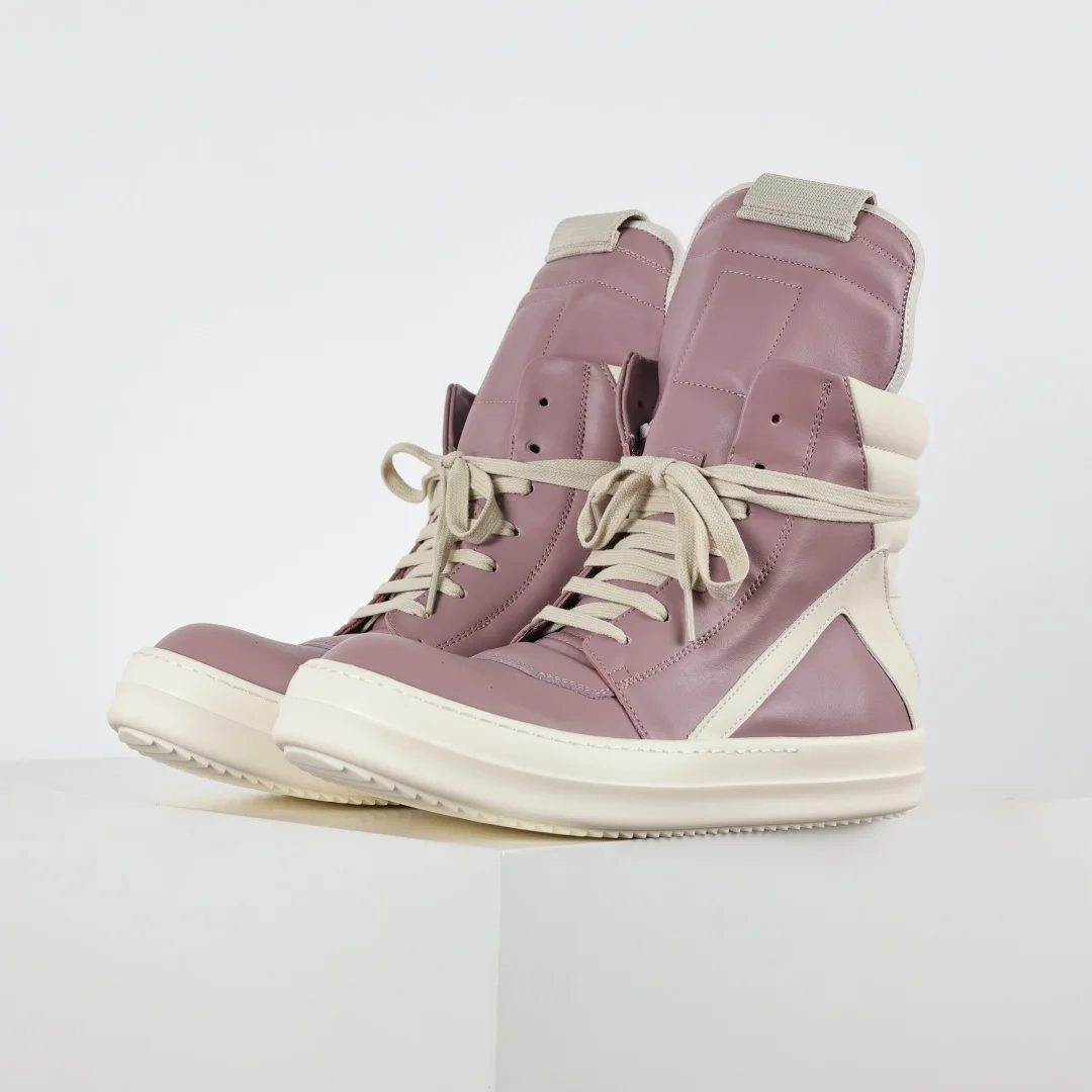 Rick Owens Ro watermelon head thick-soled high-top men s boots - Detail view 1