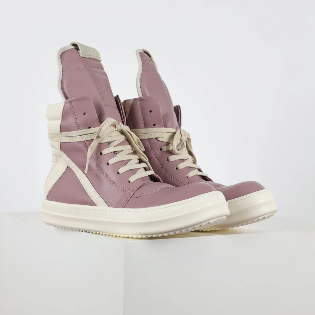 Rick Owens Ro watermelon head thick-soled high-top men s boots - Detail view 3