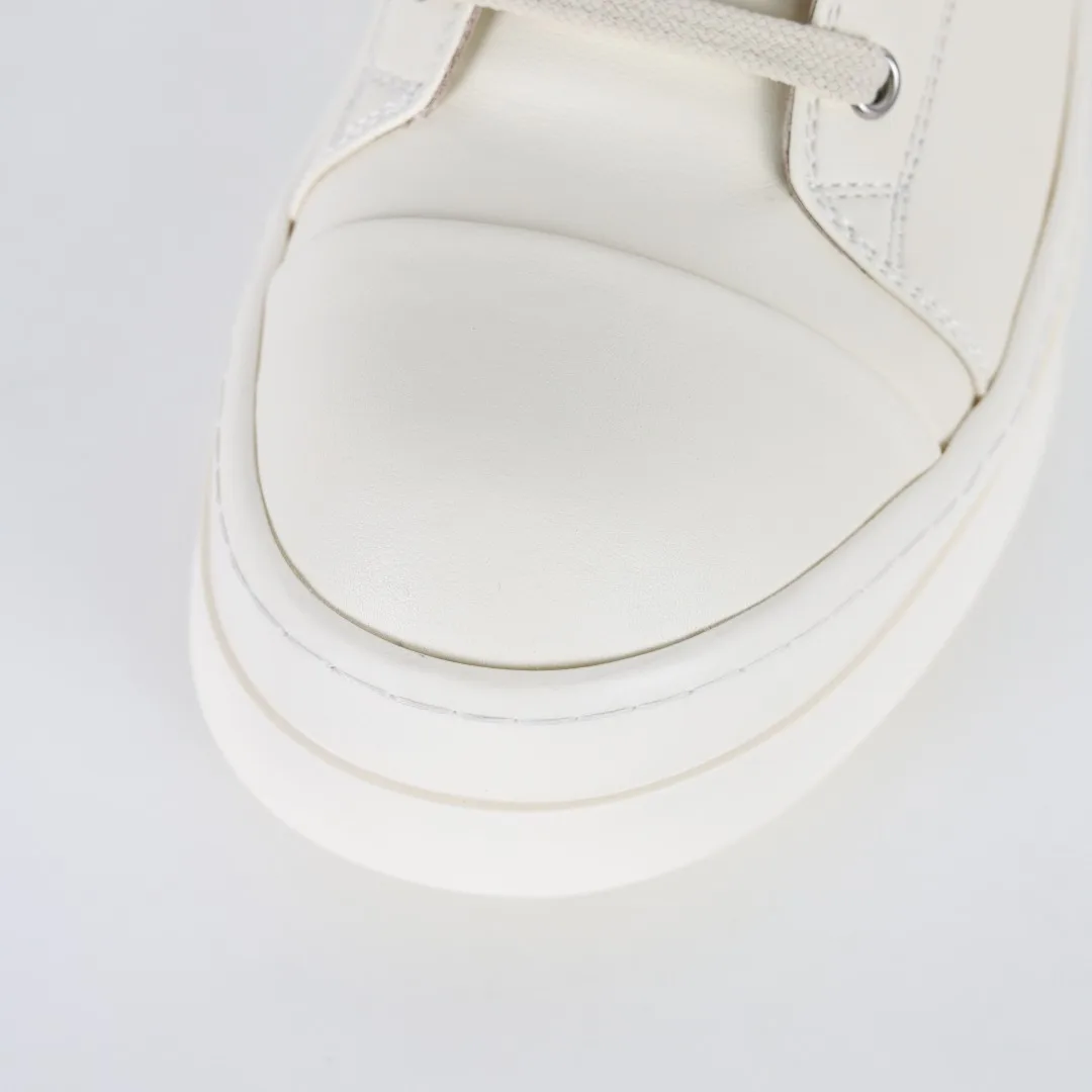 Rick Owens Low-top leather fashion sneakers - Detail view 5