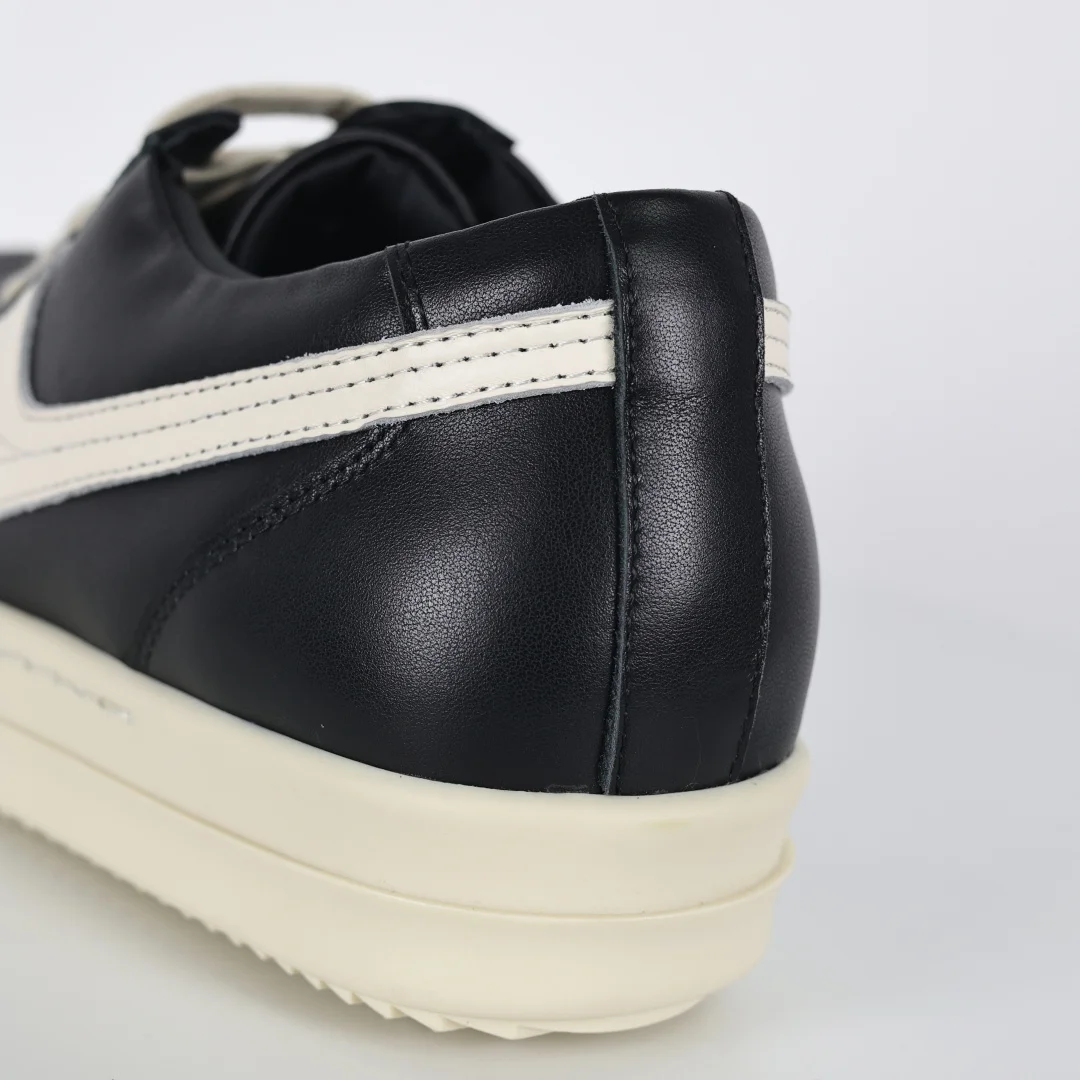 Rick Owens RO low-top inverted triangle casual sneakers - Detail view 4
