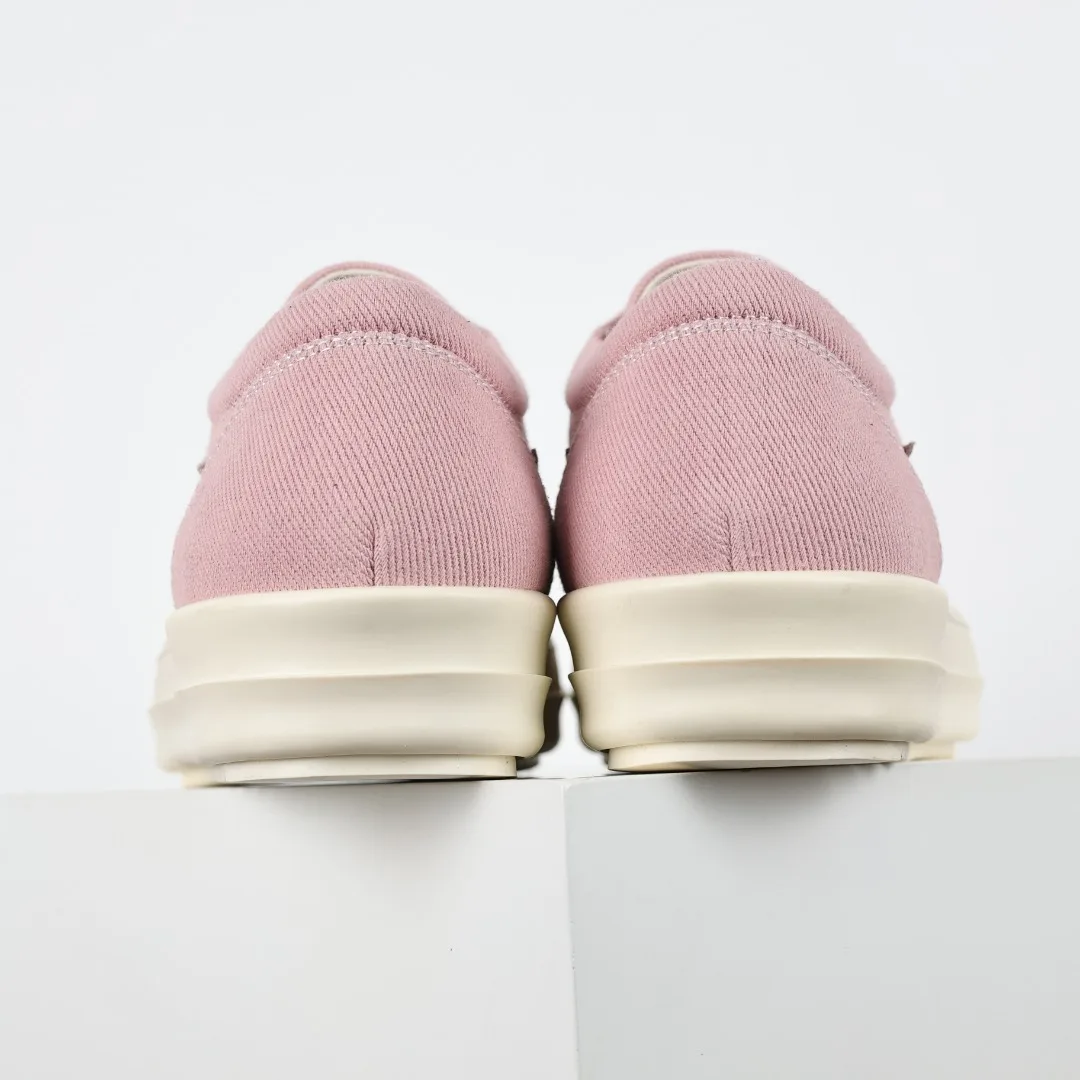 Rick Owens Ro canvas pink sneakers - Detail view 8