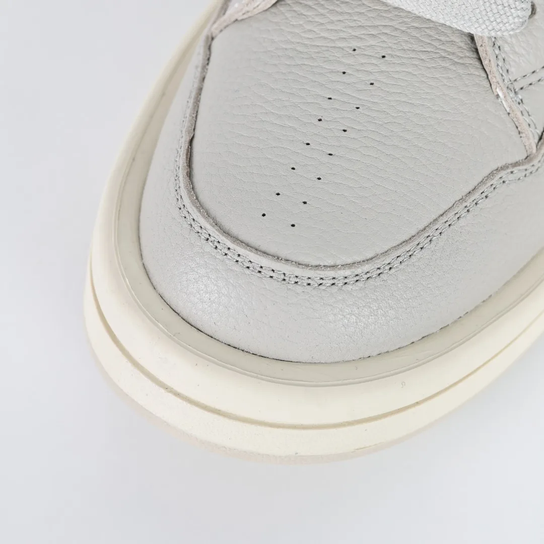 Rick Owens Platform High-Top Casual Sneakers - Detail view 5