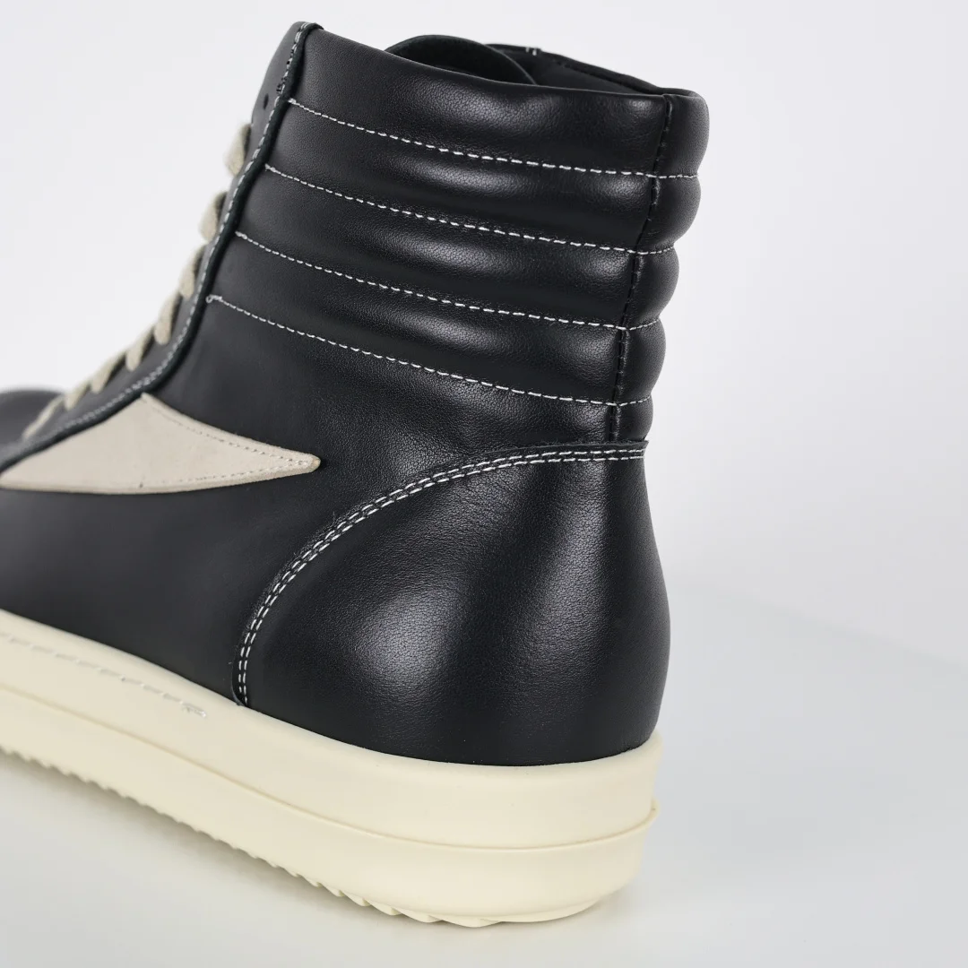 Rick Owens RO classic small triangle high-top casual sneakers - Detail view 4