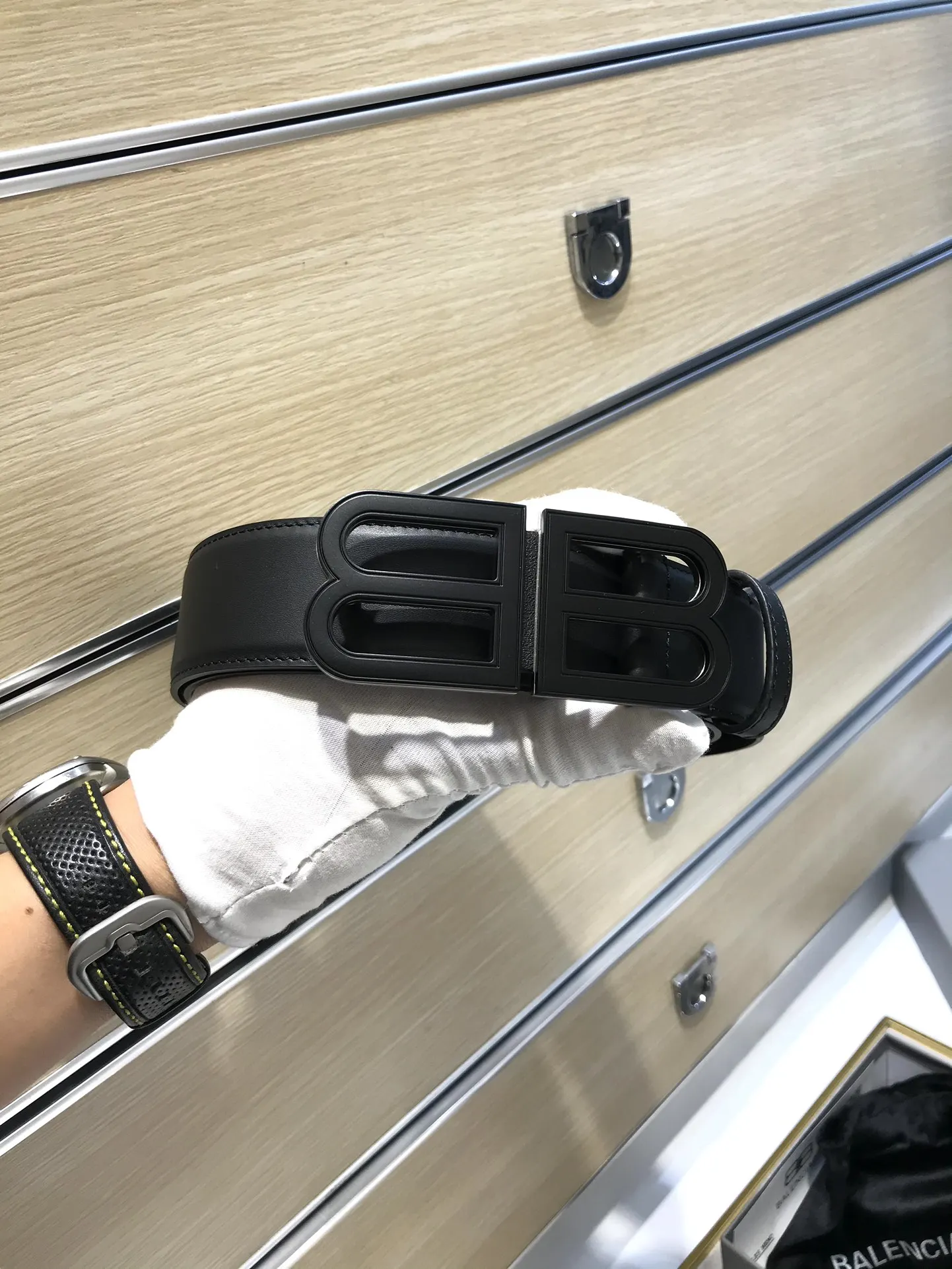Balenciaga Balenciaga Fall-Winter Refined Fashion Belt - Detail view 1