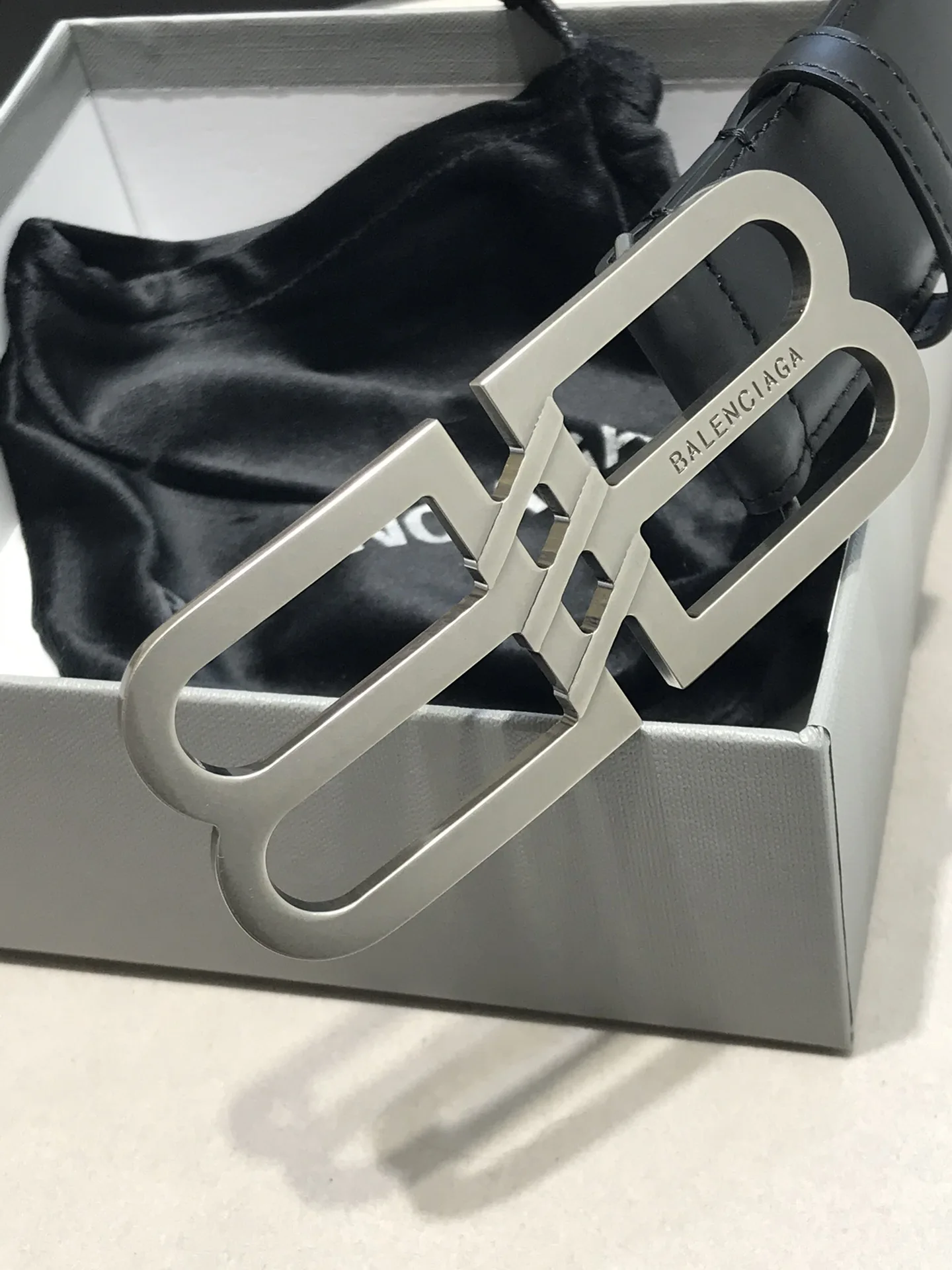 Balenciaga Balenciaga Fall-Winter Refined Fashion Belt - Detail view 5