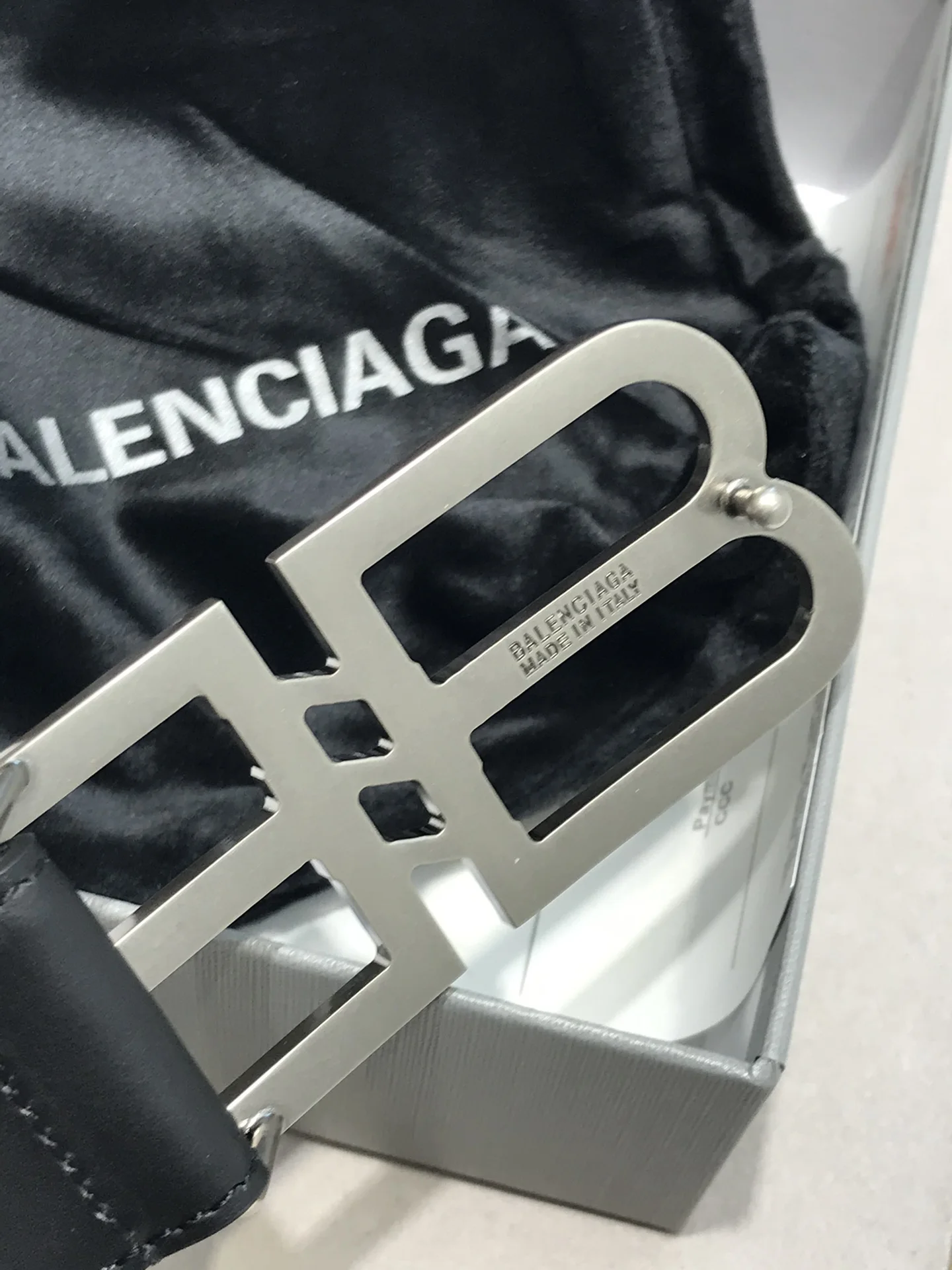 Balenciaga Balenciaga Fall-Winter Refined Fashion Belt - Detail view 6