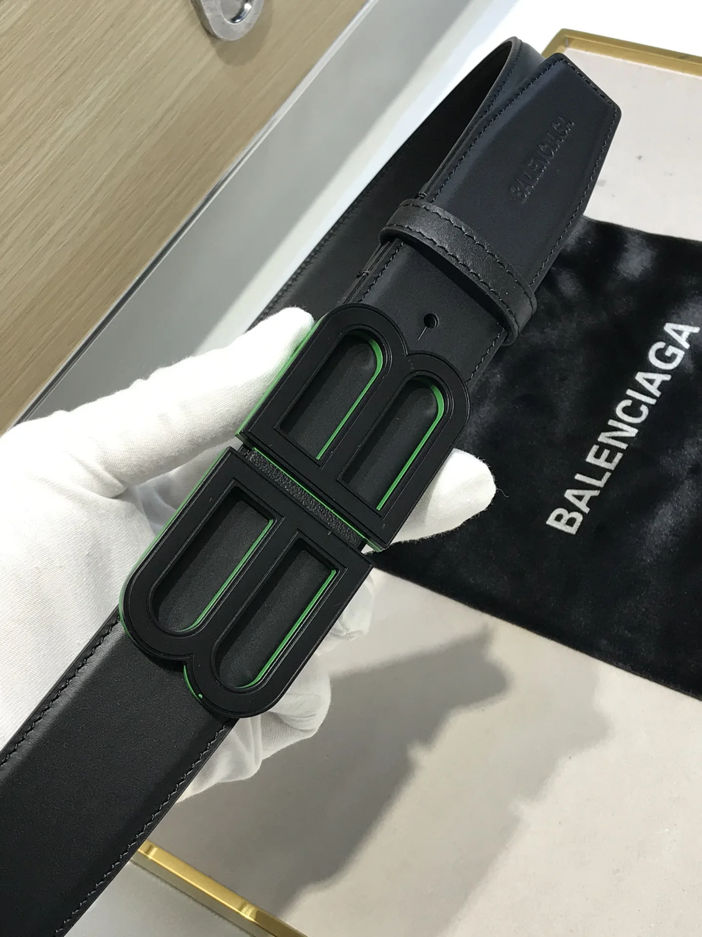 Balenciaga Balenciaga Fall-Winter Refined Fashion Belt - Detail view 3