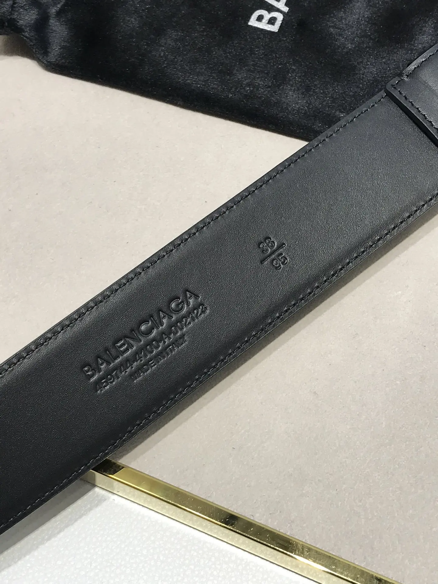 Balenciaga Balenciaga Fall-Winter Refined Fashion Belt - Detail view 7