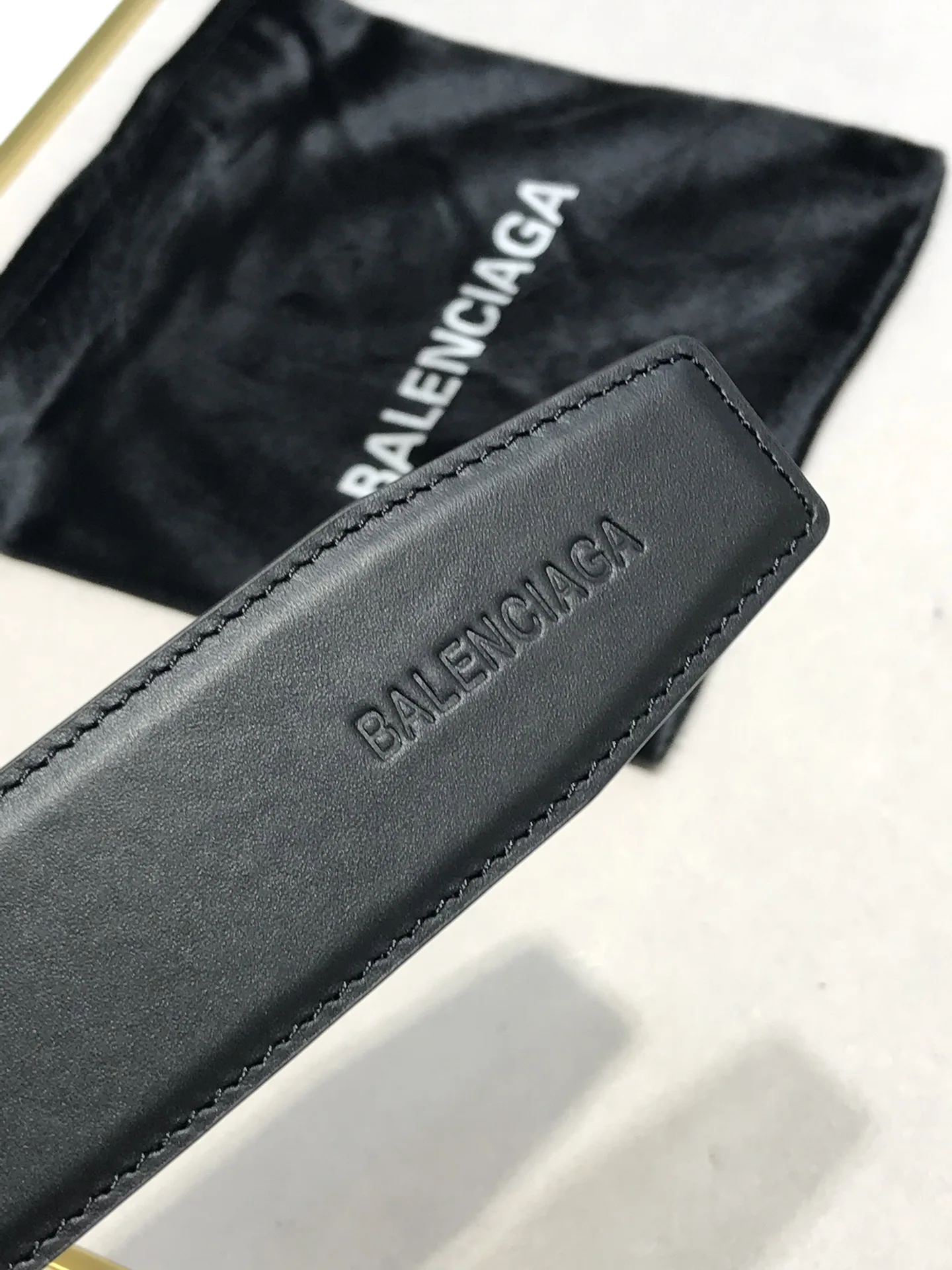 Balenciaga Balenciaga Fall-Winter Refined Fashion Belt - Detail view 8