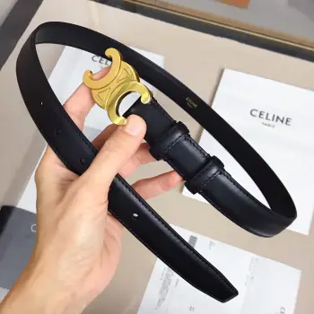 <p> 赛琳 céline 20上新 凯旋门腰带 2.5mm精品 进口牛皮腰带.</p>