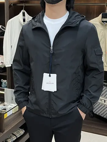 Spring new hooded jacket