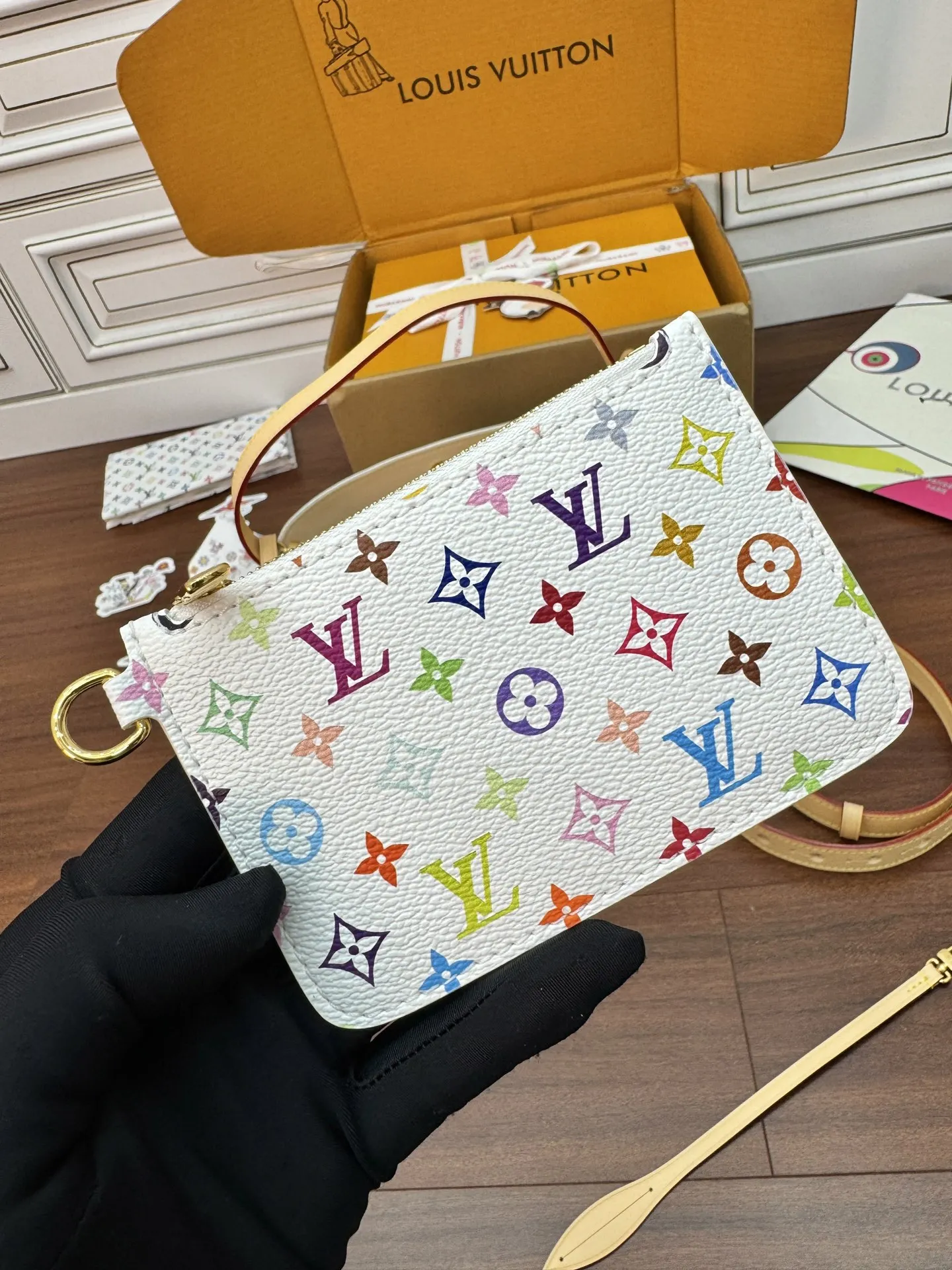 LVM13089动态电子芯片菱形面料包 肩背包 - 细节图 5