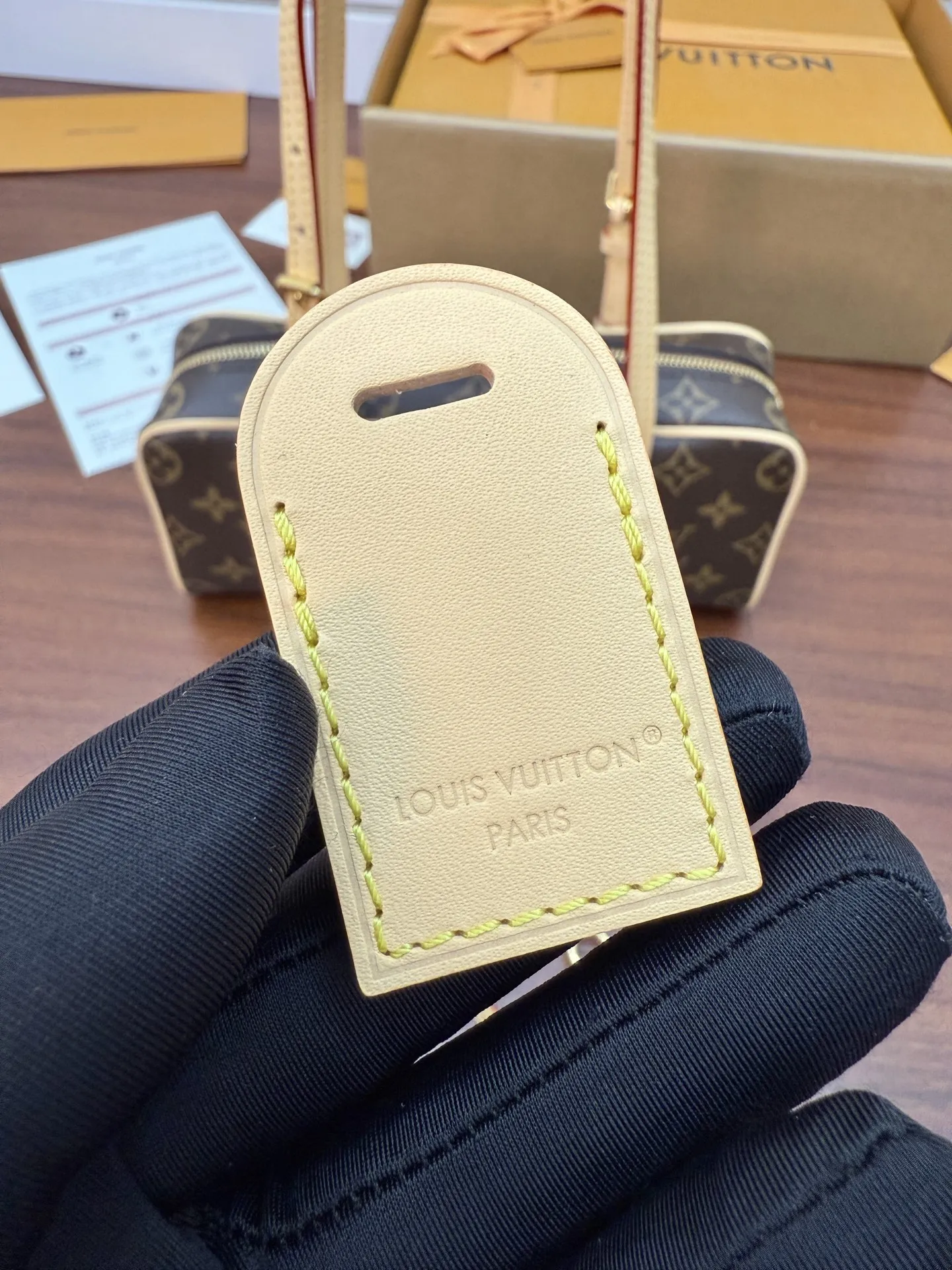 Louis Vuitton M47031 Dynamic Electronic Chip Diamond Fabric Bag Shoulder Bag - Detail view 5