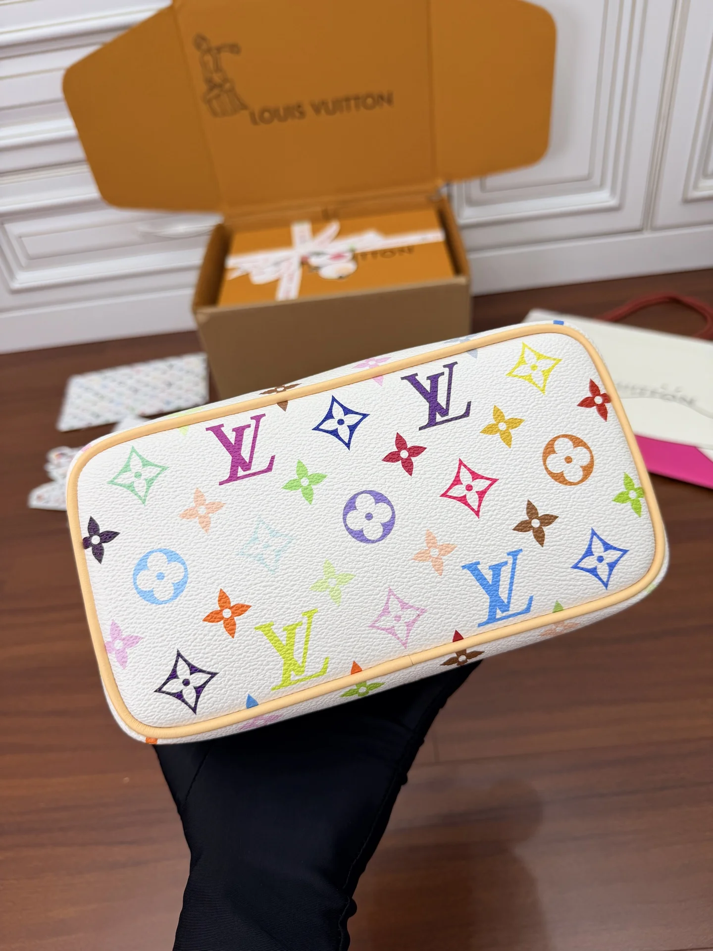 Louis Vuitton M27900 Dynamic Electronic Chip Diamond Fabric Bag Shoulder Bag - Detail view 9