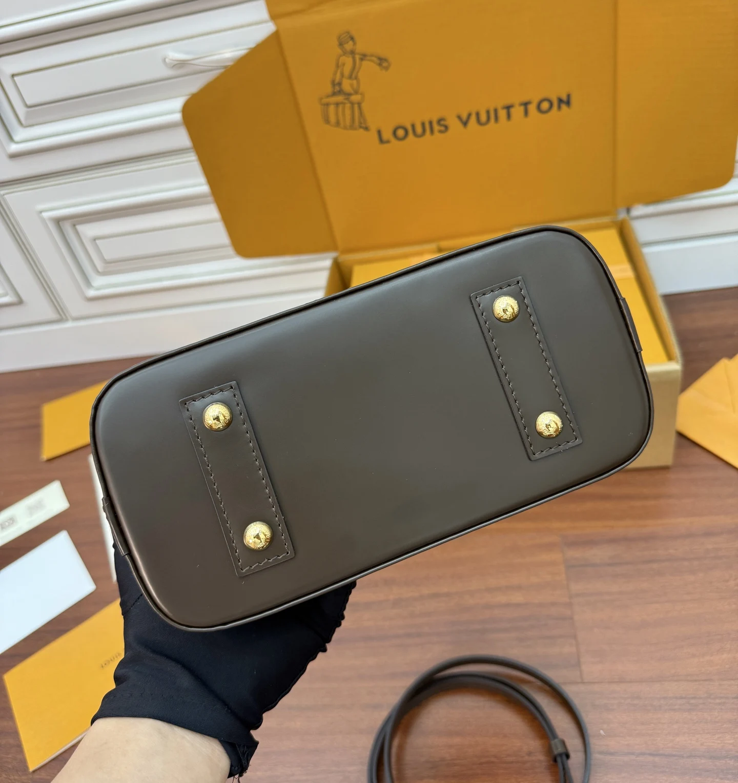 LVN40606 动态电子芯片菱形面料女士包 斜挎包 - 细节图 5