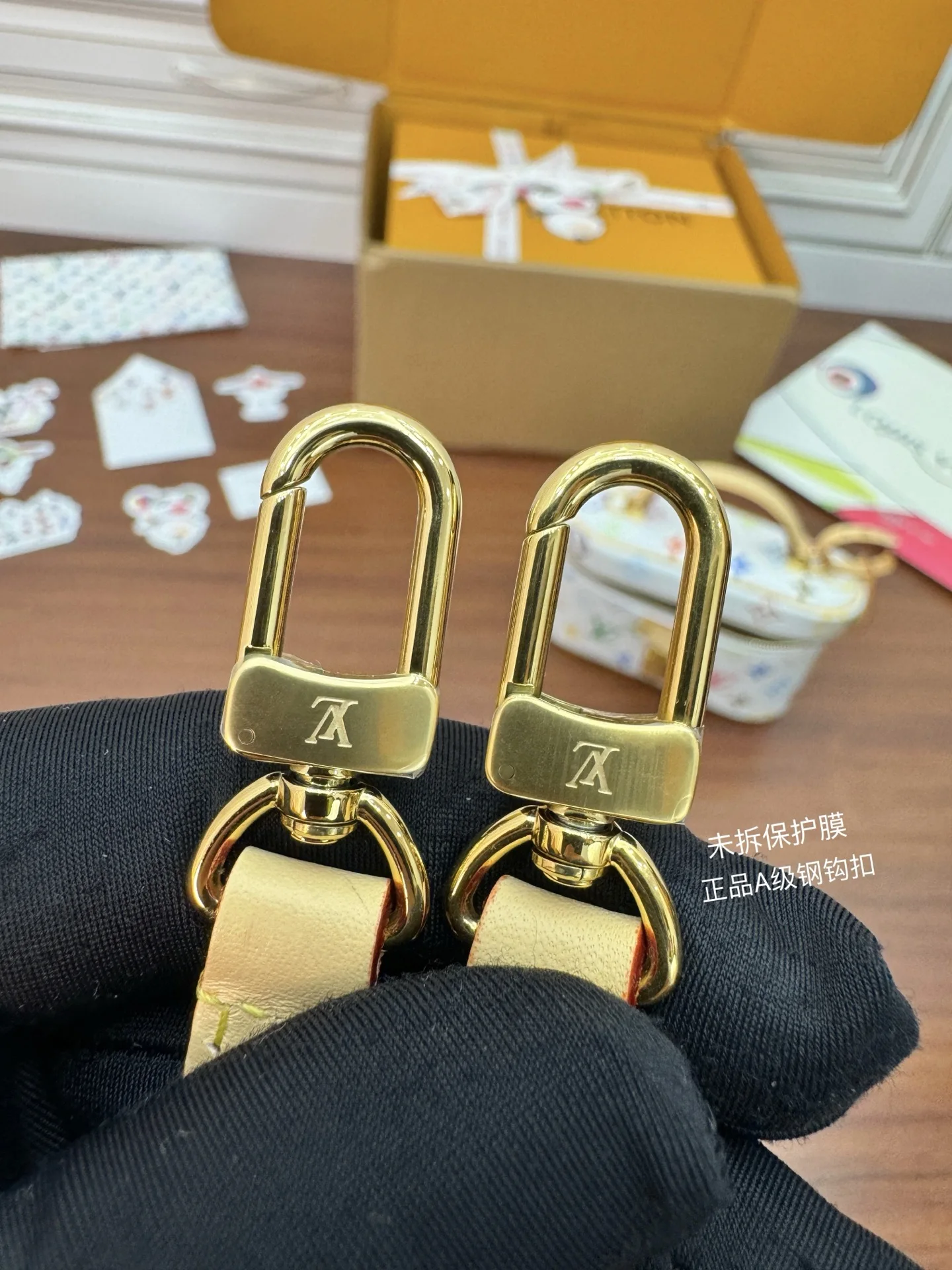 LVM13662 动态电子芯片菱形面料包 斜挎包 - 细节图 8