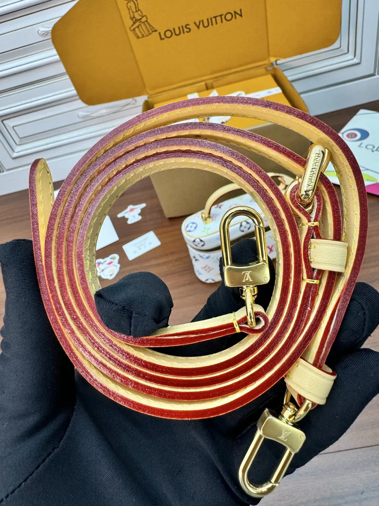 LVM13662 动态电子芯片菱形面料包 斜挎包 - 细节图 9